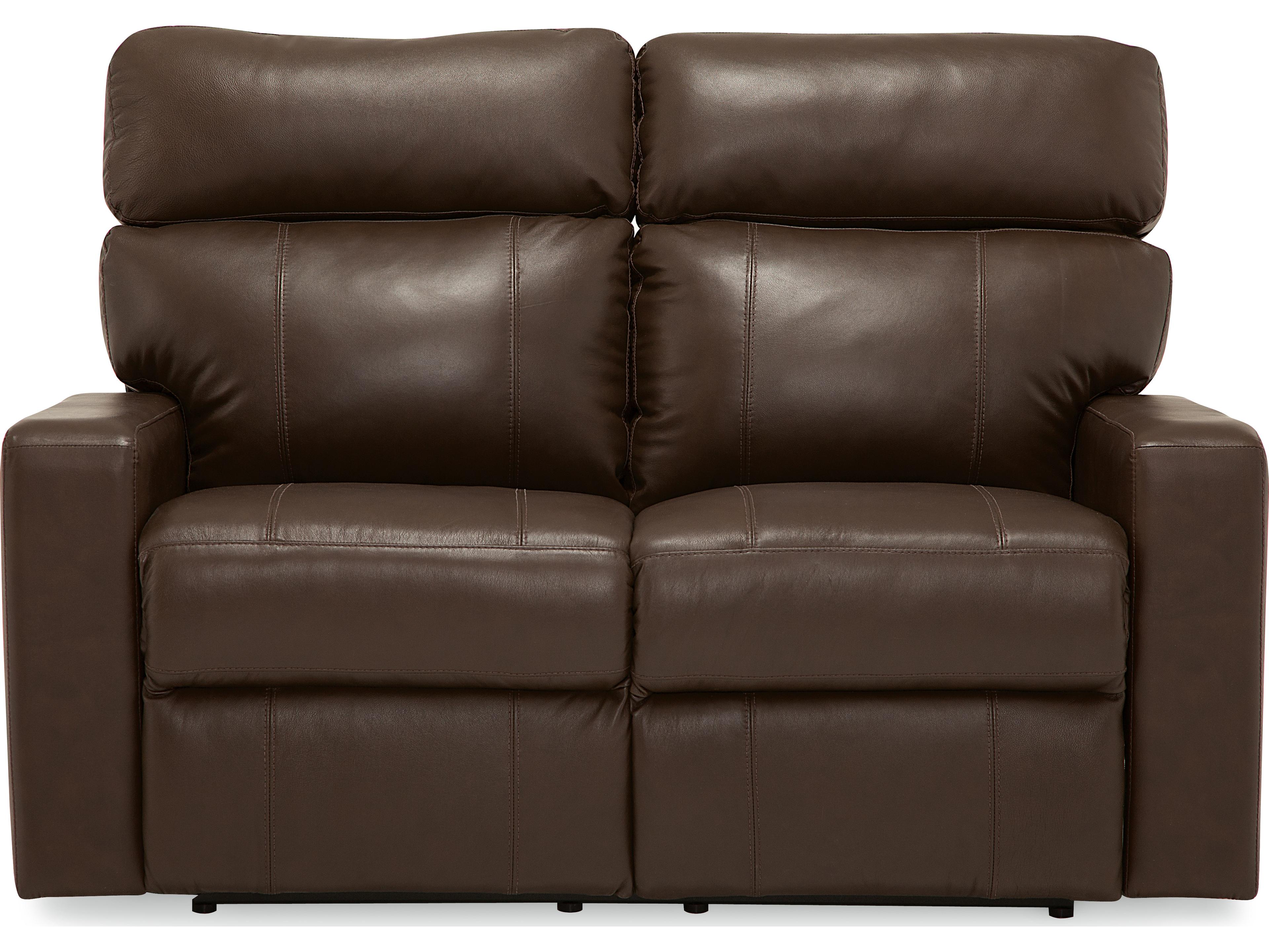 Palliser Oakwood Leather Upholstery Loveseat Recliner