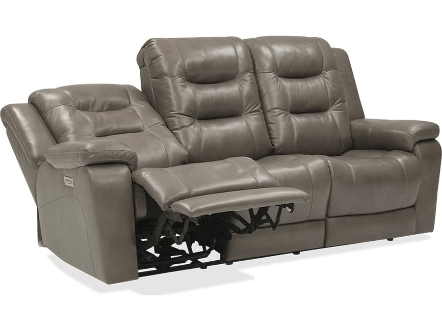 Palliser Leighton Leather Upholstery Sofa Power Recliner with Power Headrest
