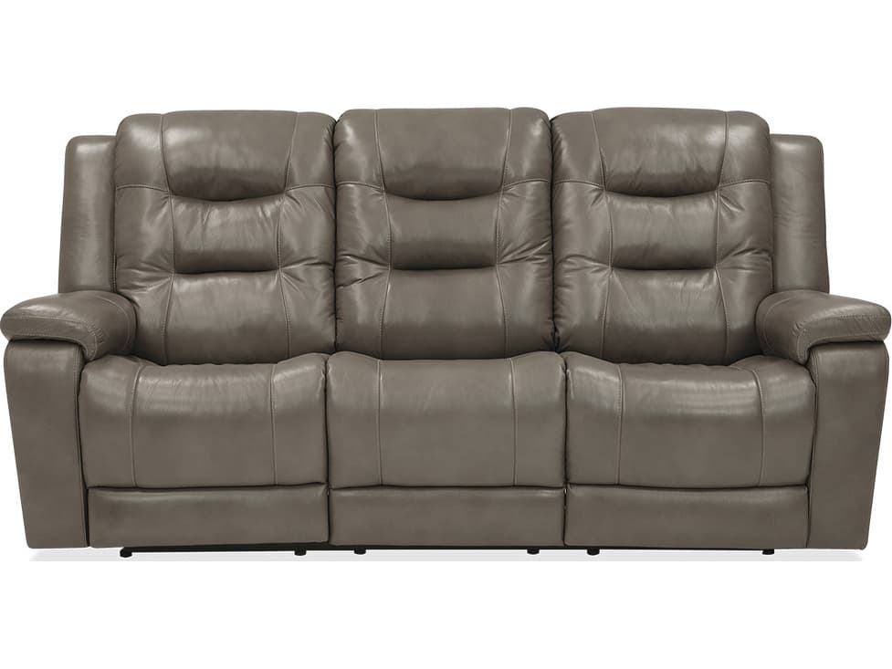 Palliser Leighton Leather Upholstery Sofa Power Recliner with Power Headrest