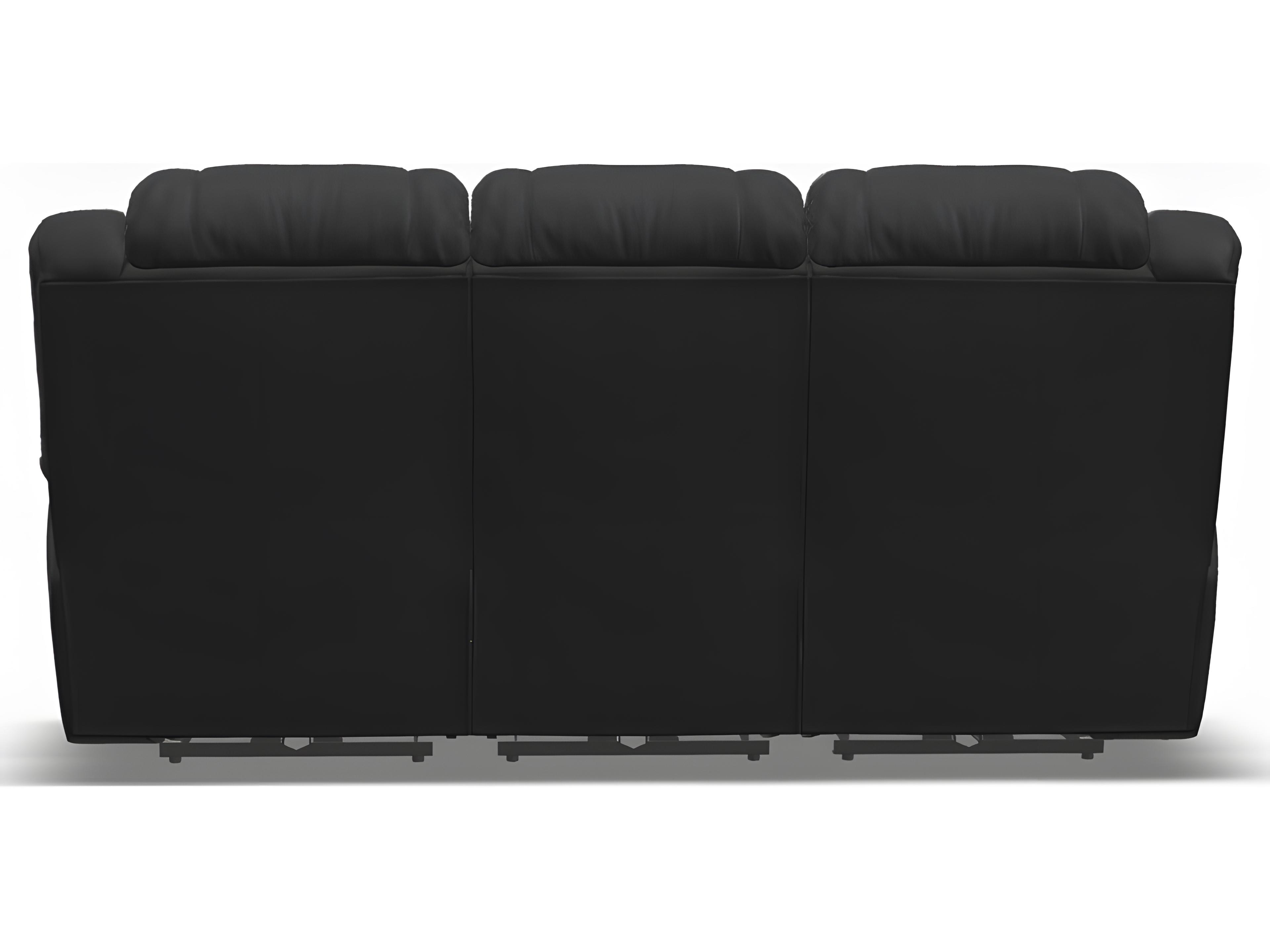 Palliser Leighton Leather Upholstery Sofa Power Recliner with Headrest & Lumbar