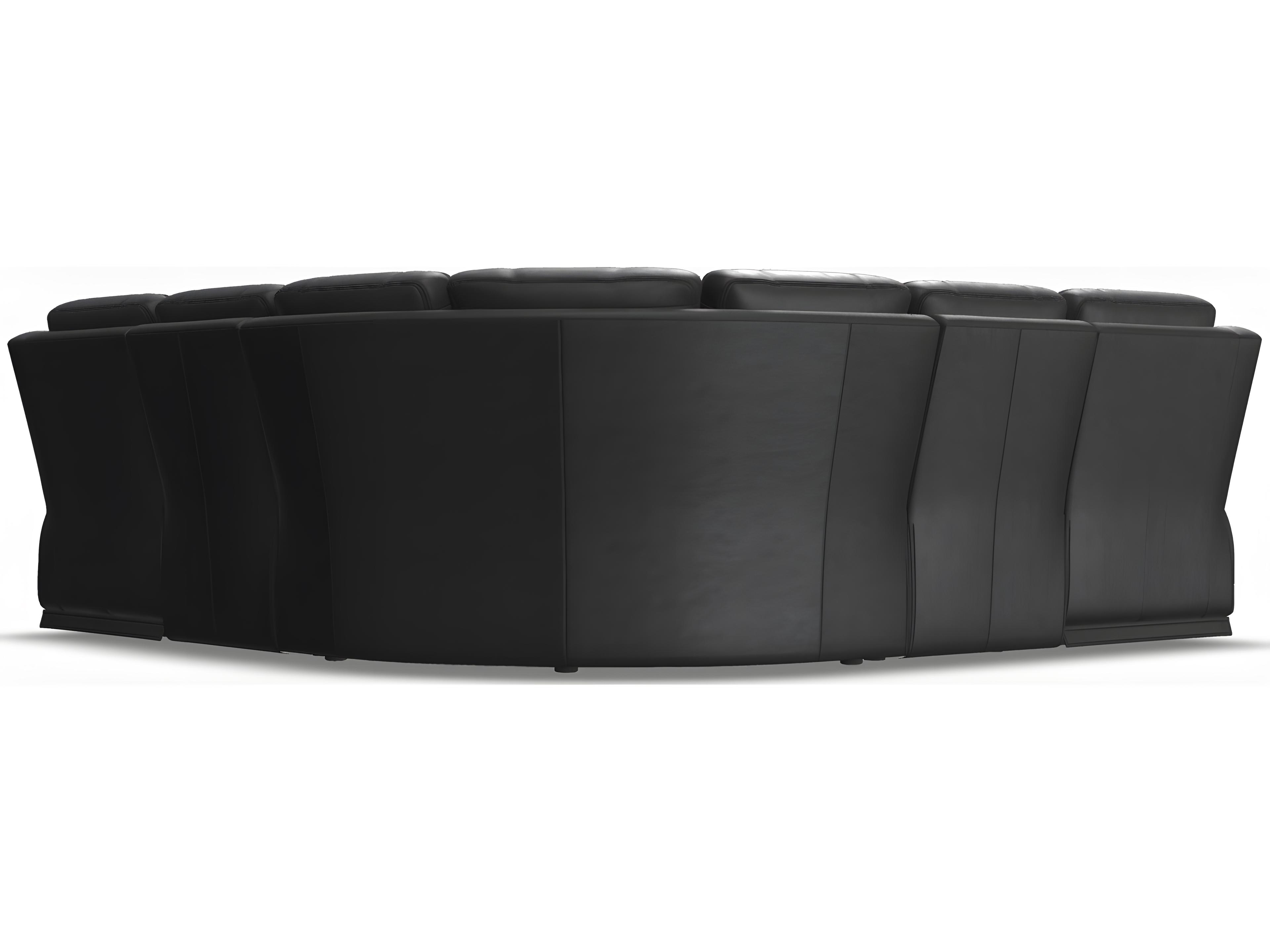 Palliser Asher Leather Upholstery Sectional Sofa