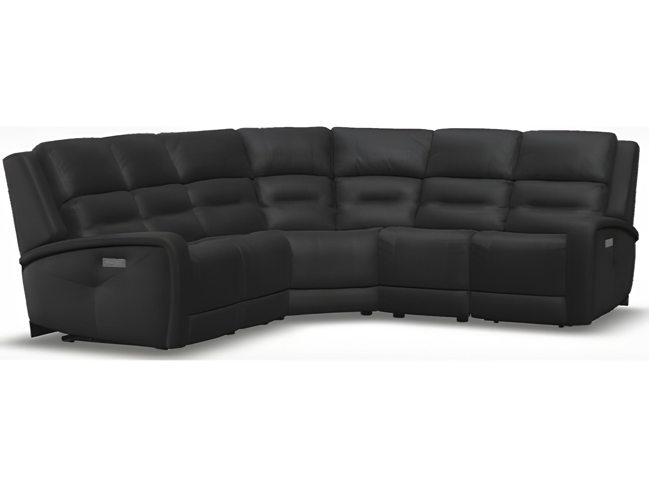 Palliser Washington Leather Upholstery Sectional Sofa