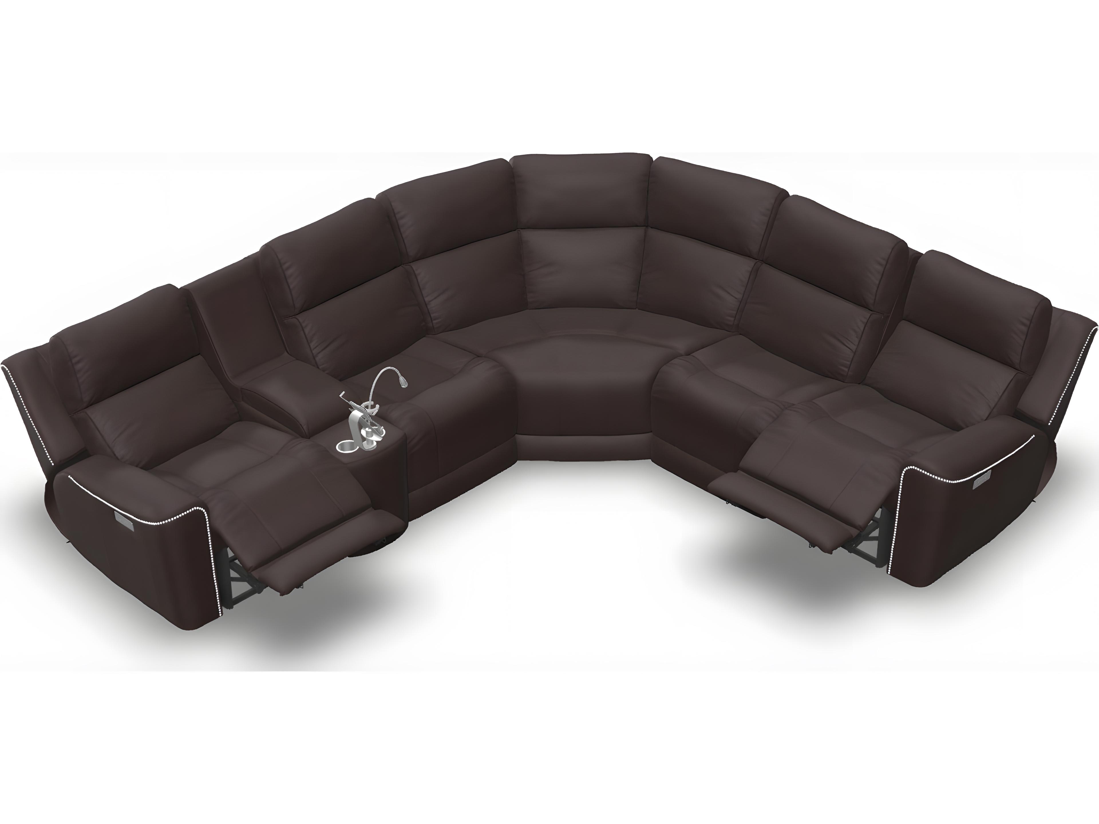 Palliser Hastings Leather Upholstery Sectional Sofa