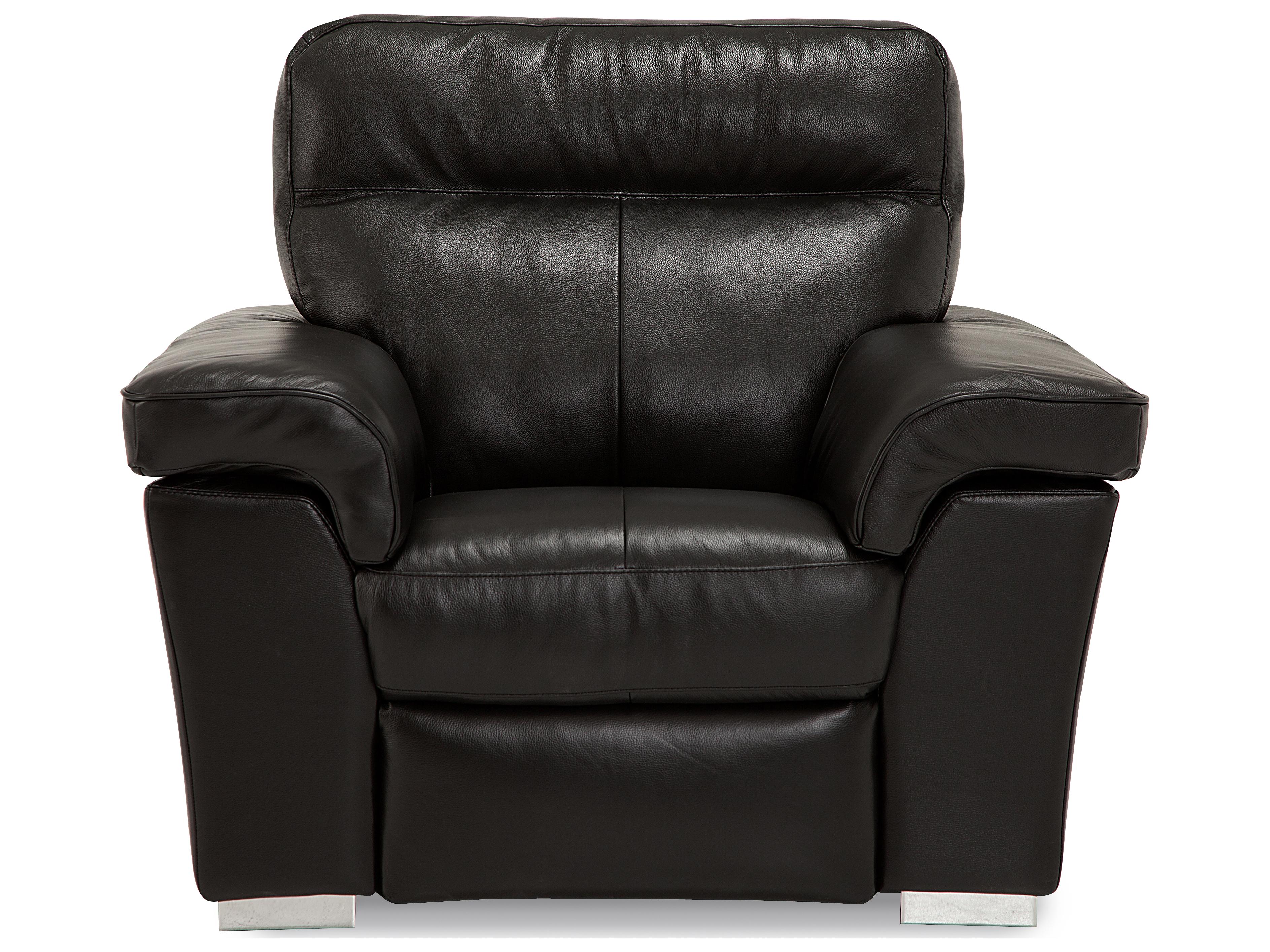 Palliser Alaska Leather Upholstery Power Recliner Wall Hugger with Power Headrest