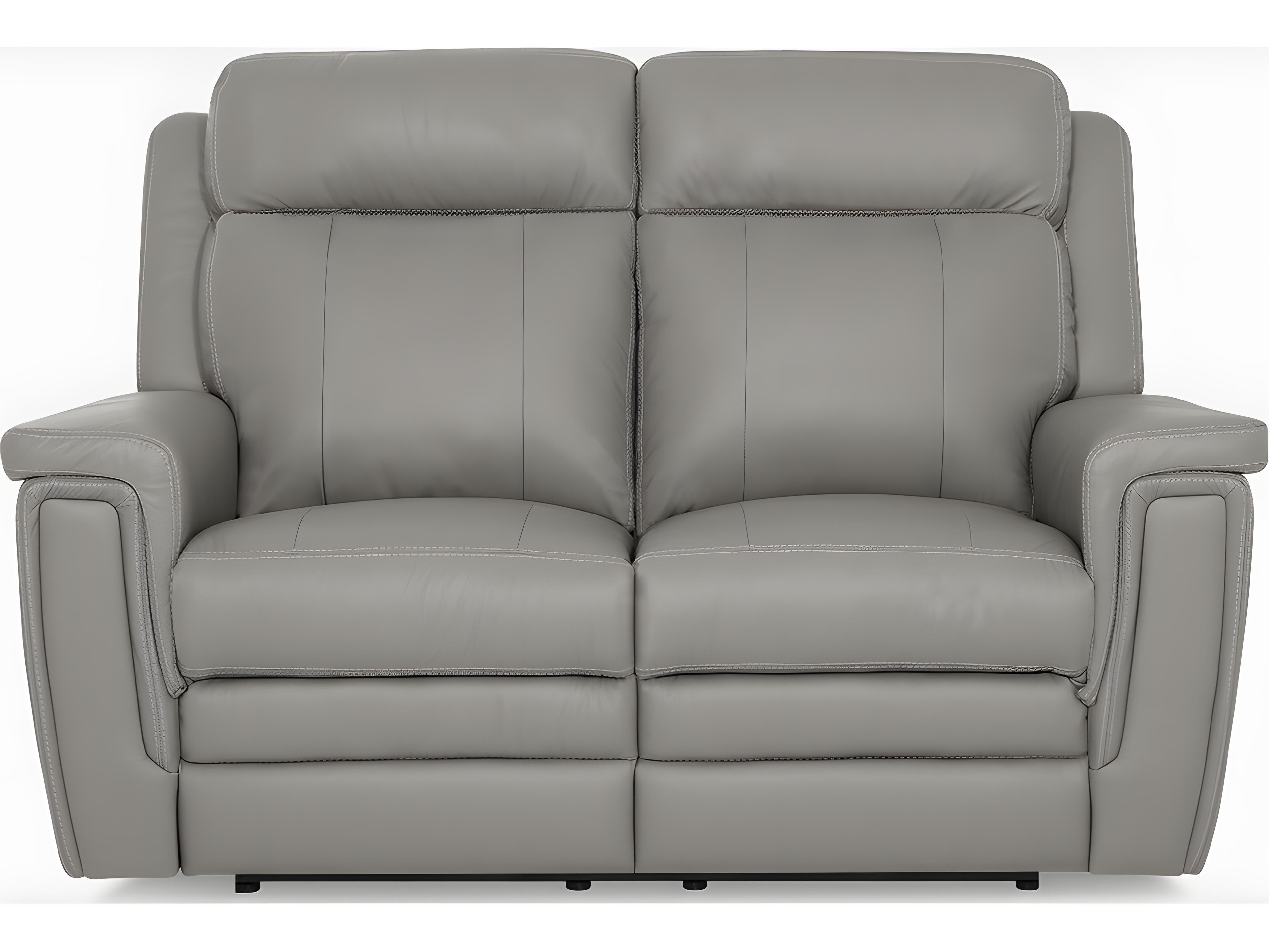 Palliser Asher Leather Upholstery Loveseat Power Recliner