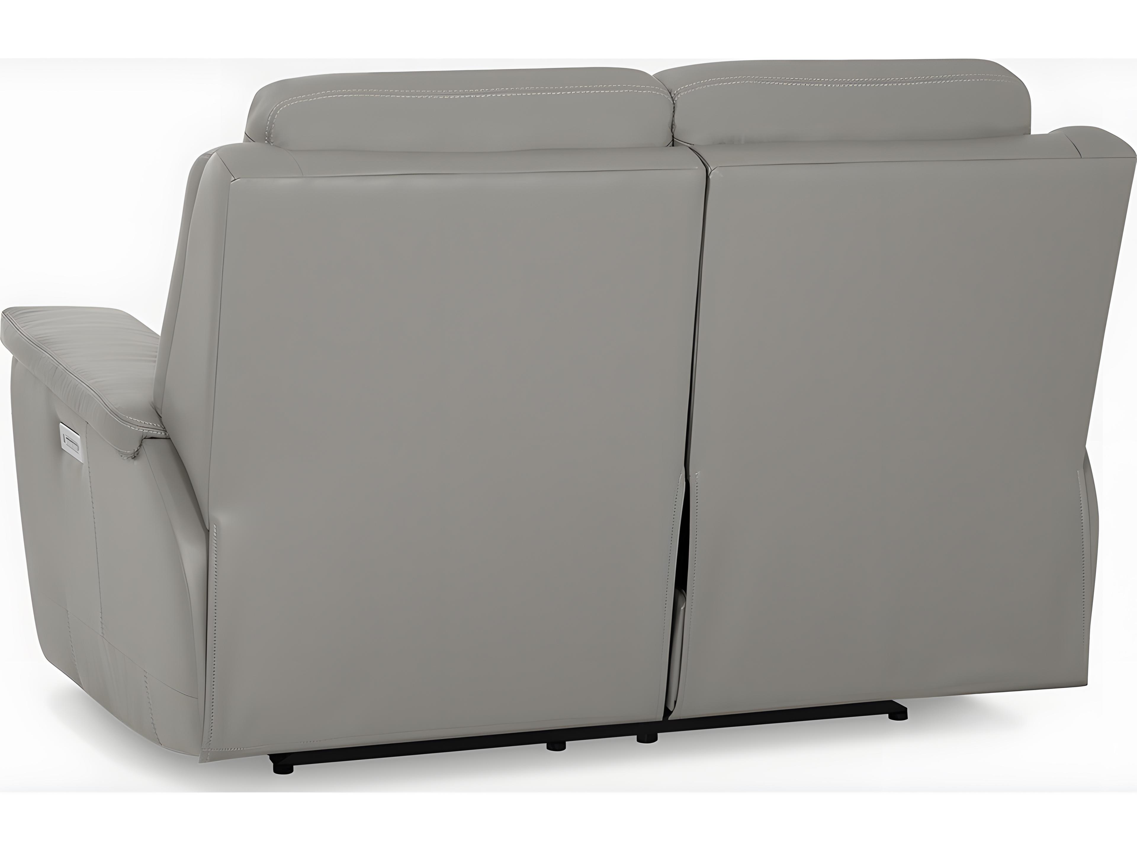 Palliser Asher Leather Upholstery Loveseat Power Recliner