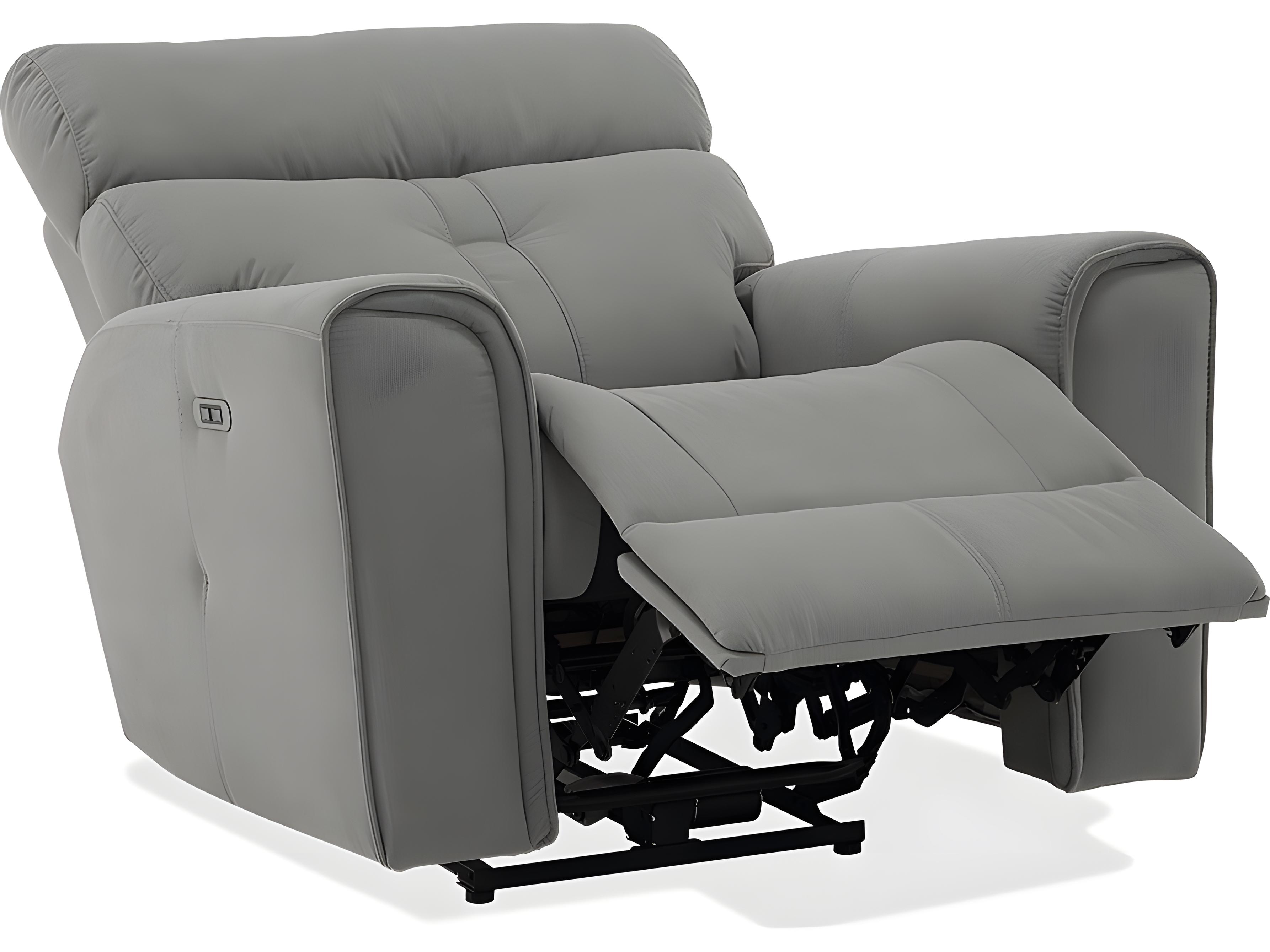 Palliser Washington Leather Upholstery Rocker Power Recliner with Power Headrest