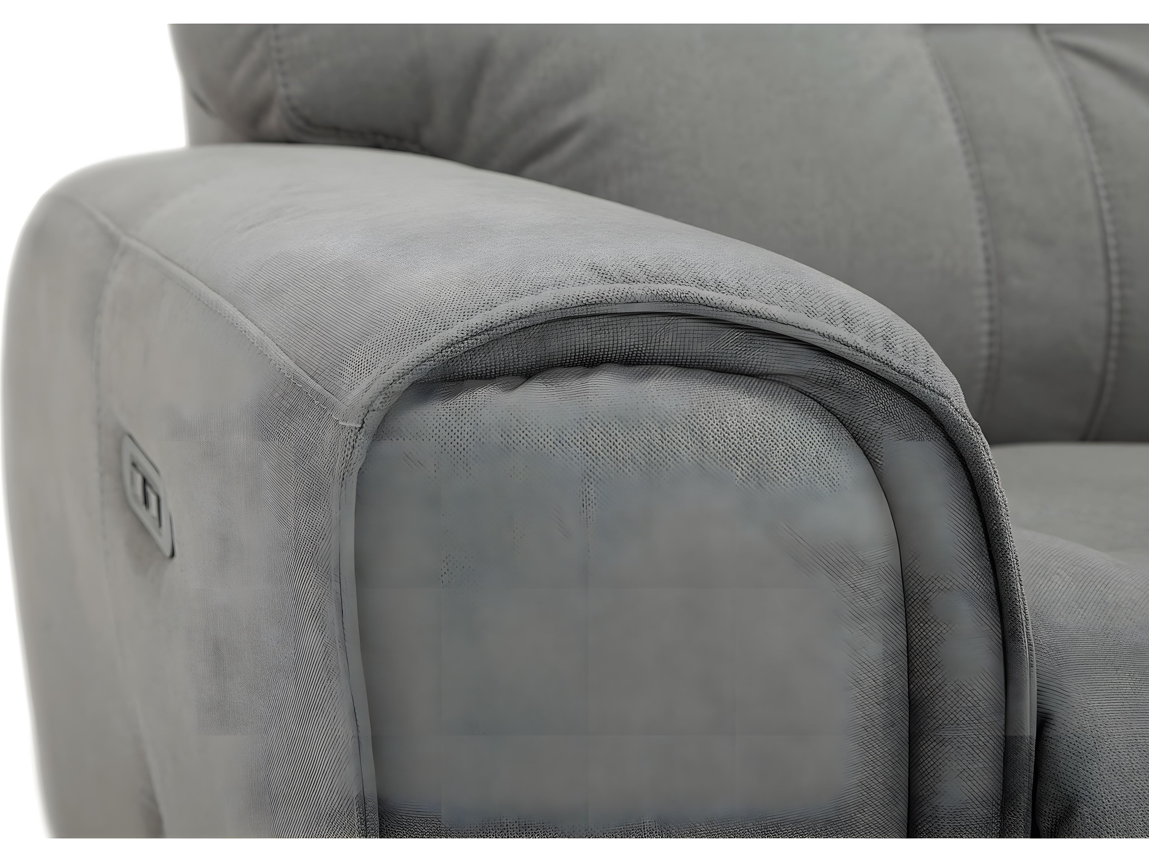 Palliser Washington Leather Upholstery Rocker Power Recliner with Power Headrest