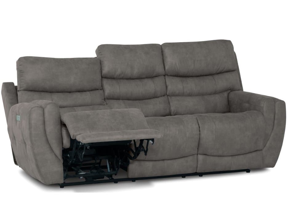 Palliser Gavin Leather Upholstery Sofa Power Recliner with Power Headrest