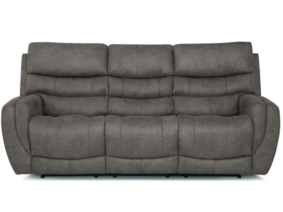 Palliser Gavin Leather Upholstery Sofa Power Recliner with Headrest & Lumbar