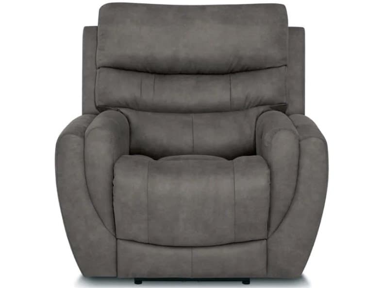 Palliser Gavin Leather Upholstery Power Recliner Wall Hugger with Headrest & Lumbar
