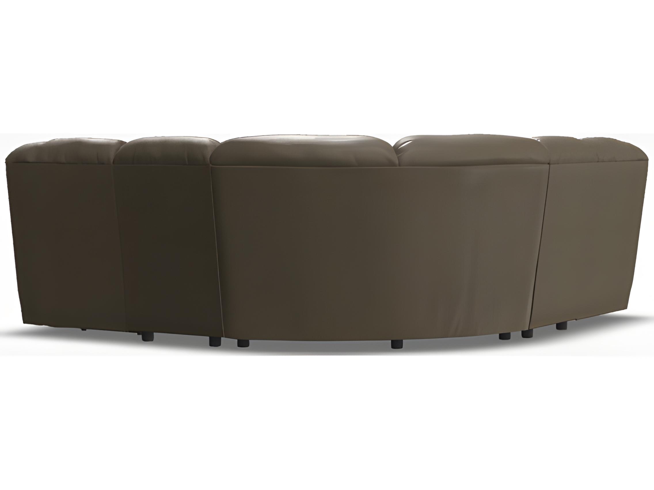 Palliser Regent Leather Upholstery Sectional Sofa