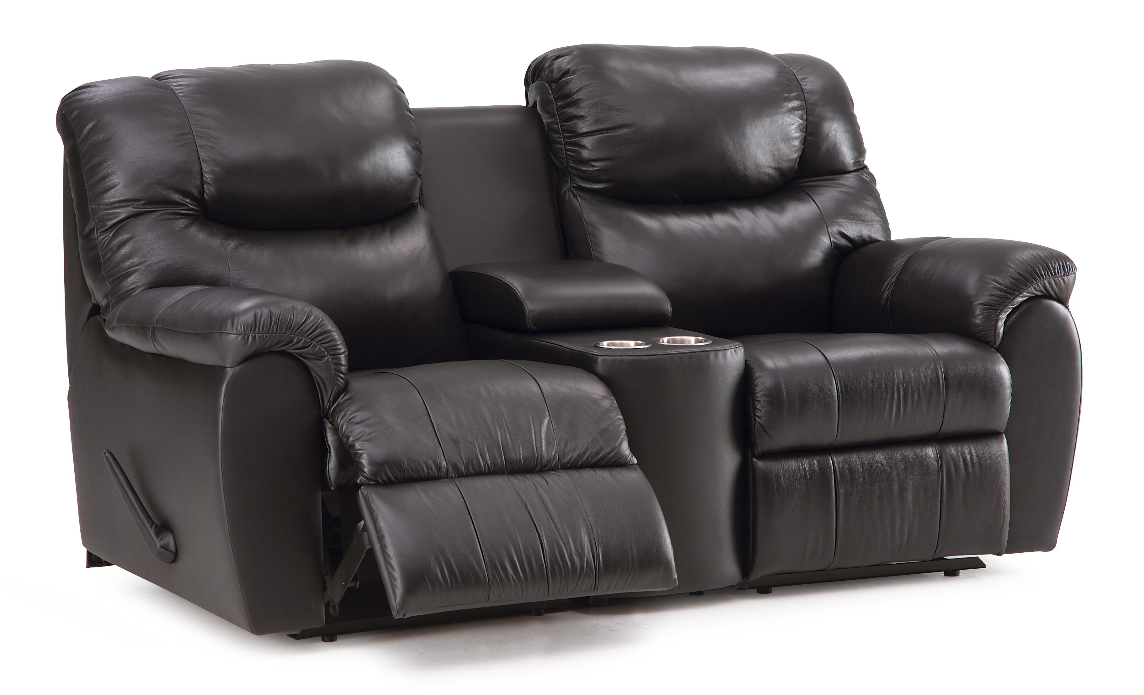 Palliser Regent Leather Upholstery Loveseat