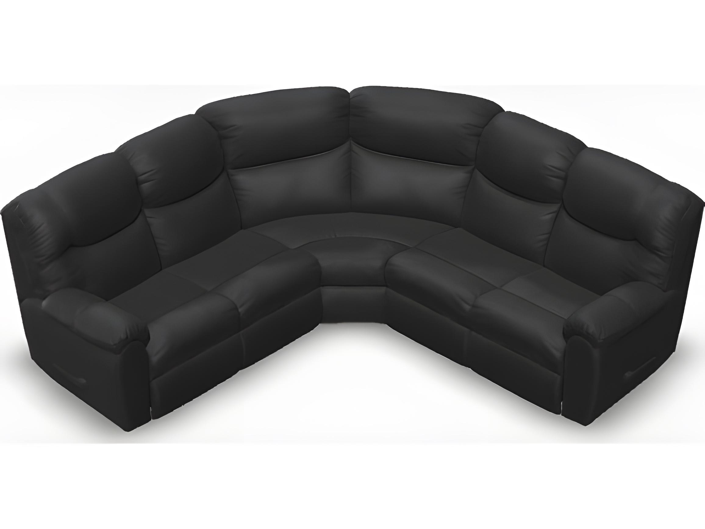 Palliser Regent Leather Upholstery Sectional Sofa