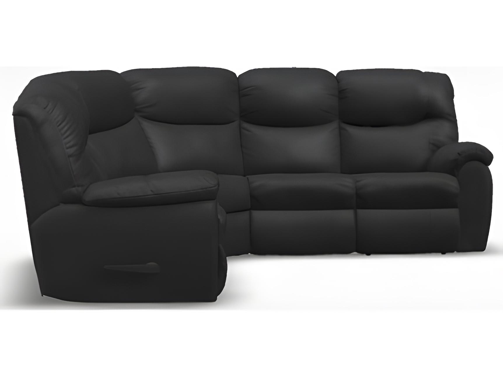 Palliser Regent Leather Upholstery Sectional Sofa
