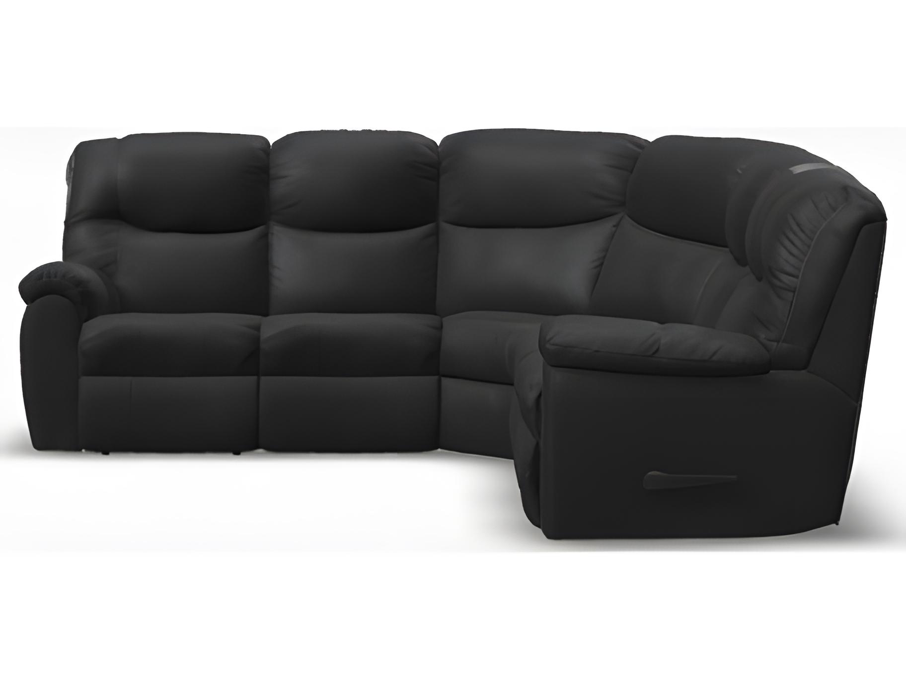 Palliser Regent Leather Upholstery Sectional Sofa