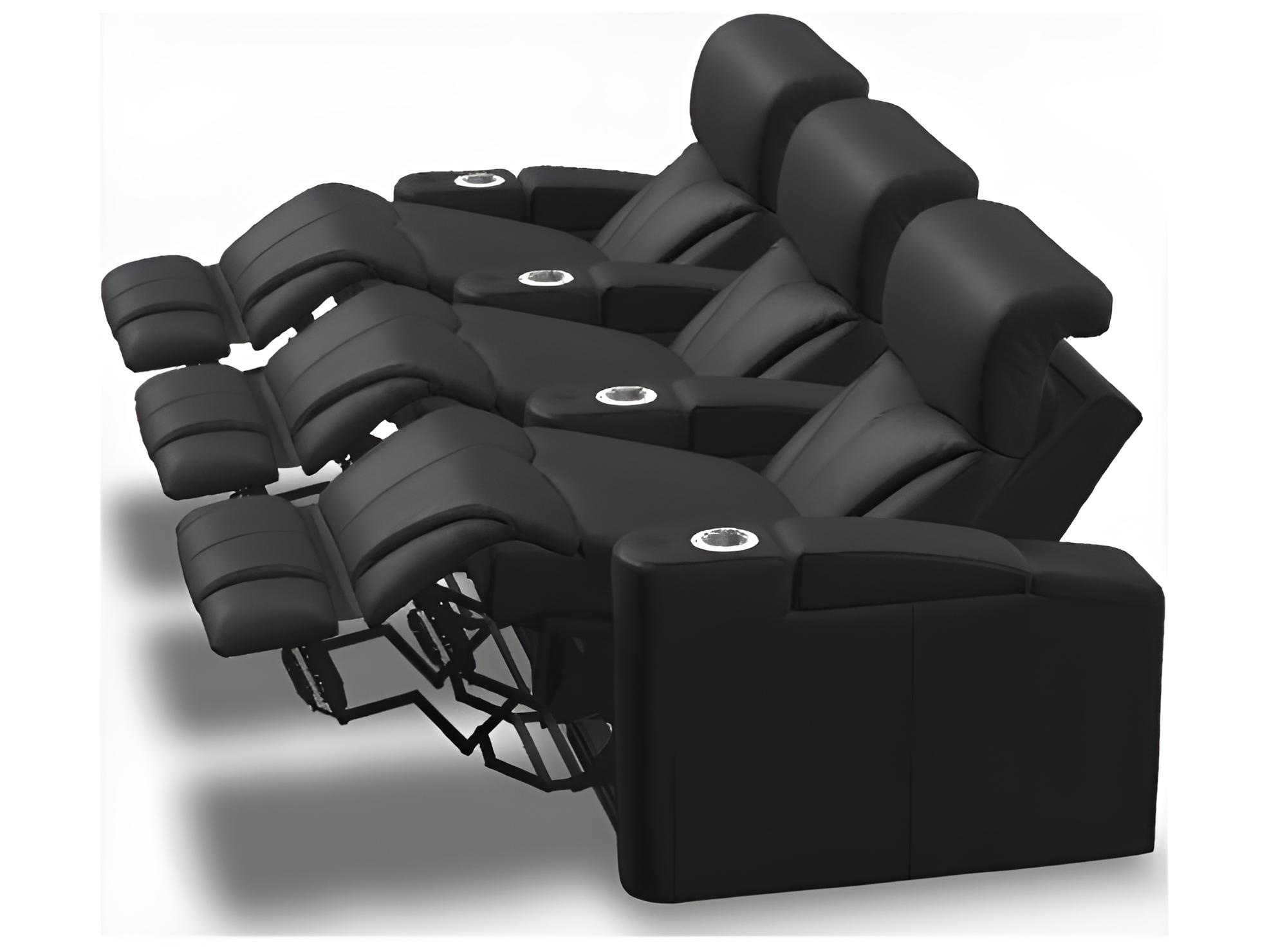 Palliser Vivid Leather Upholstery Sectional Sofa