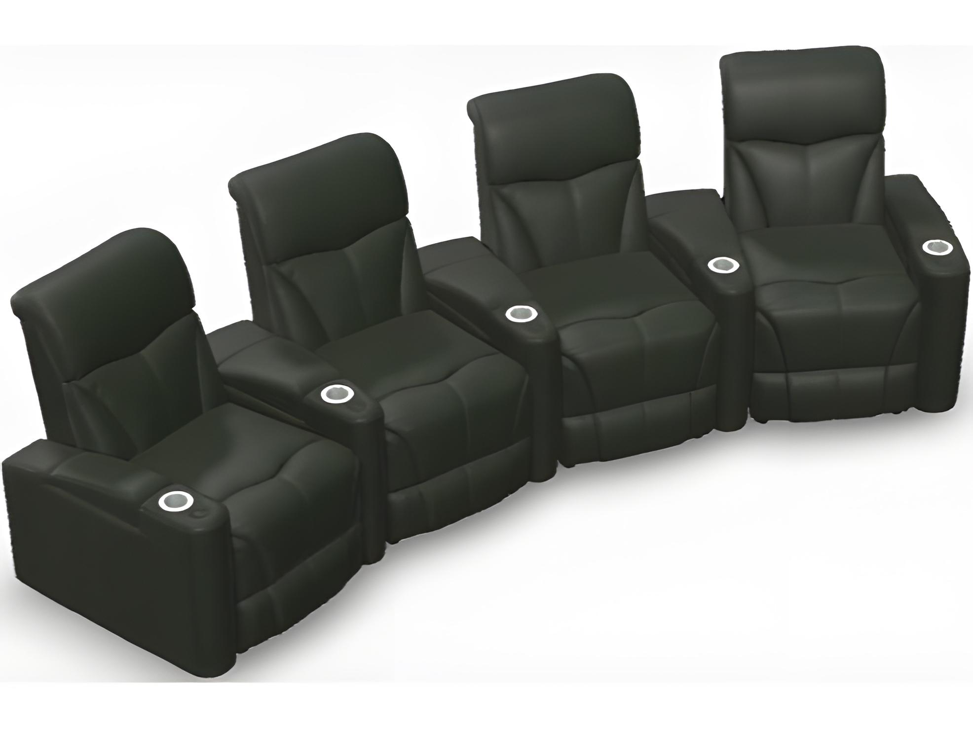 Palliser Vivid Leather Upholstery Sectional Sofa