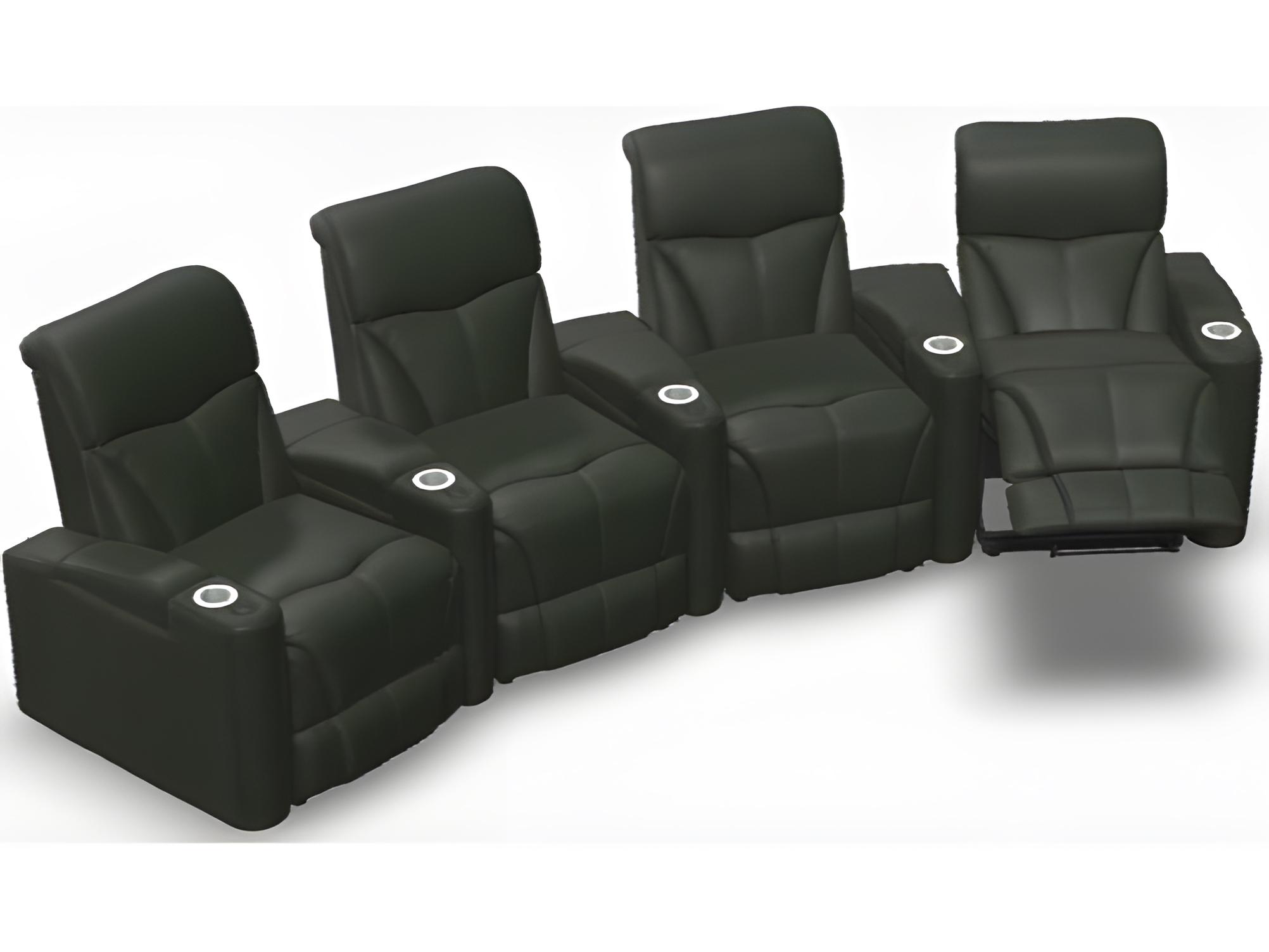 Palliser Vivid Leather Upholstery Sectional Sofa