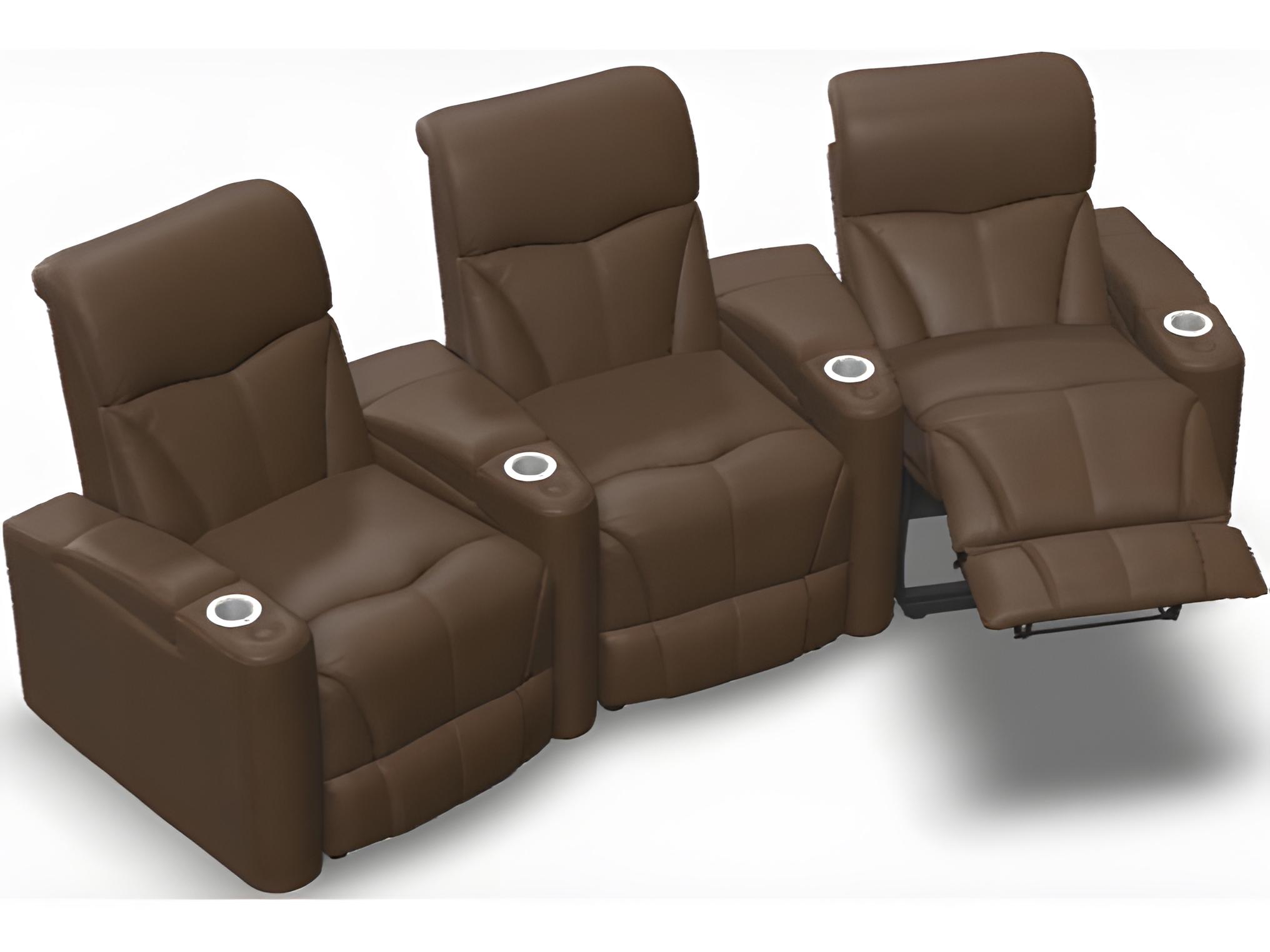 Palliser Vivid Leather Upholstery Sectional Sofa