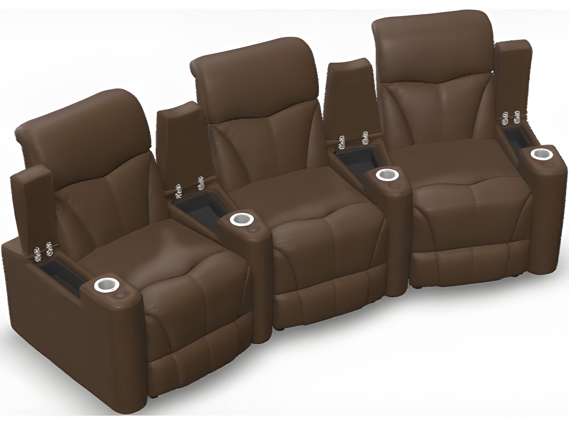 Palliser Vivid Leather Upholstery Sectional Sofa