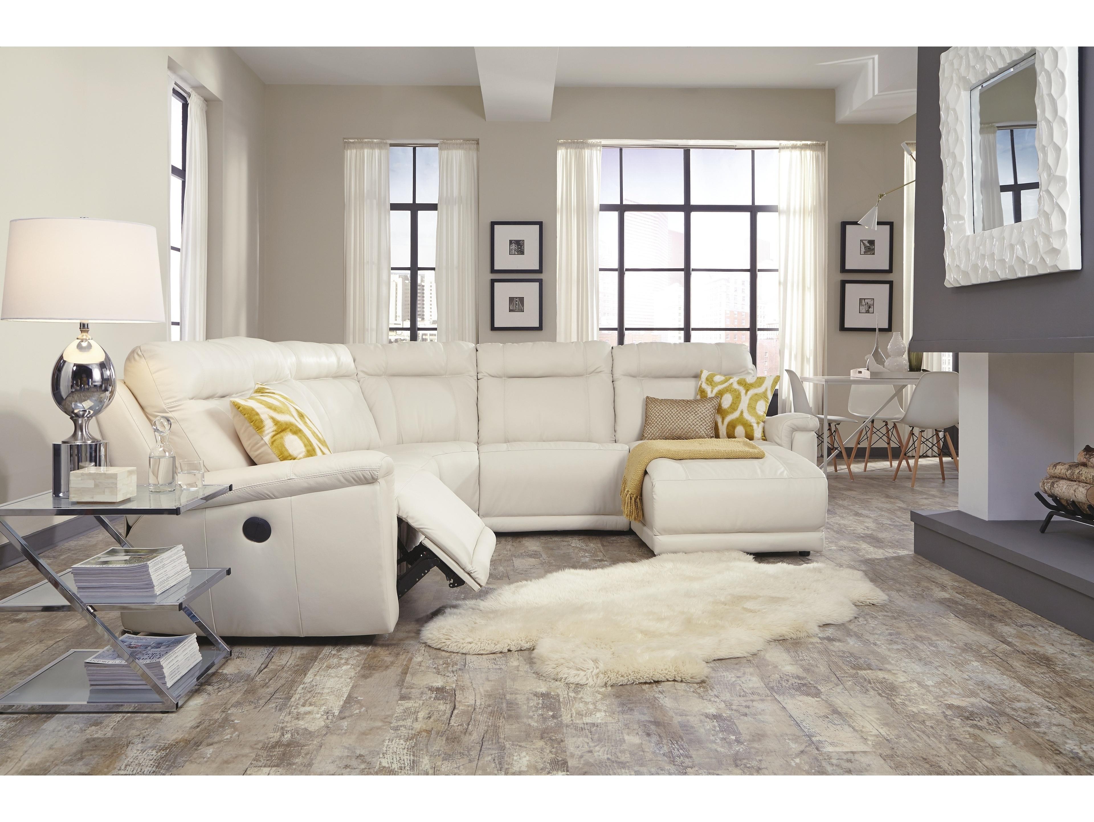 Palliser Westpoint Leather Upholstery Sectional Sofa