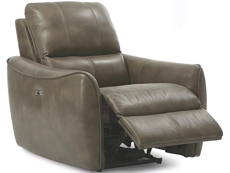 Palliser Arlo Leather Upholstery Swivel Rocker Recliner