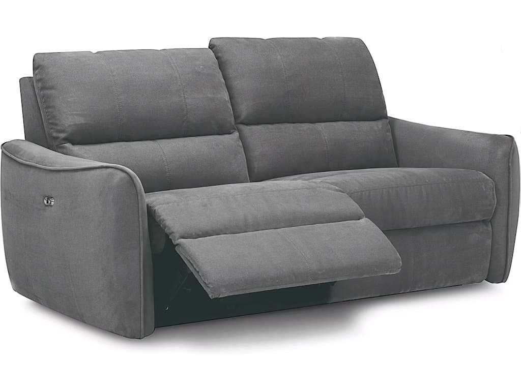 Palliser Arlo Leather Upholstery Sofa Power Recliner, 2 over 2