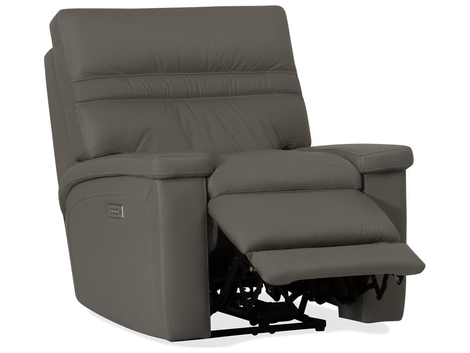 Palliser Leo Leather Upholstery Power Recliner Wall Hugger with Power Headrest