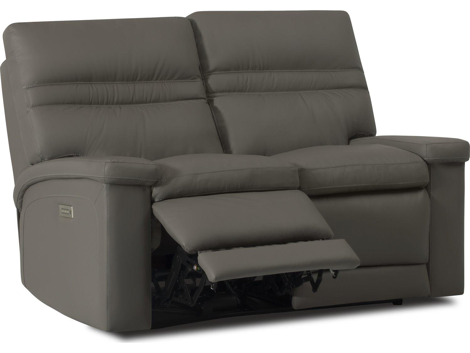 Palliser Leo Leather Upholstery Loveseat Power Recliner with Power Headrest