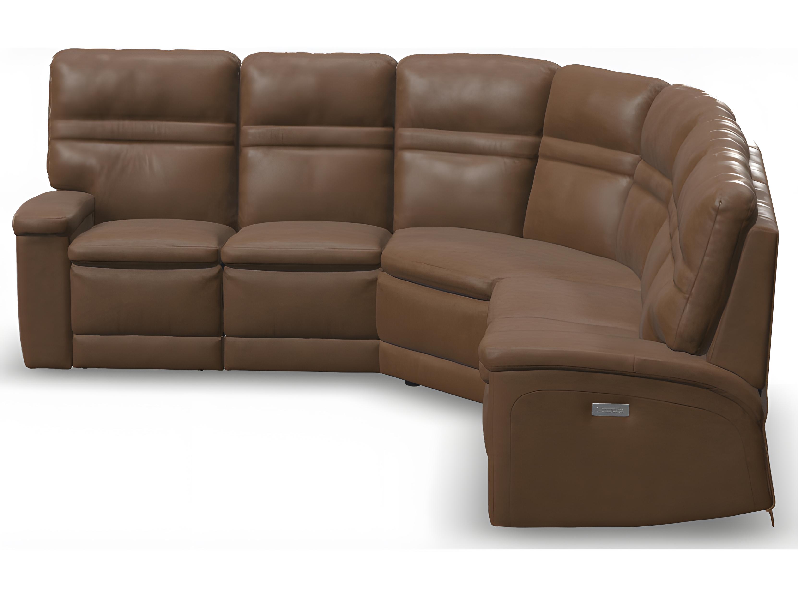 Palliser Leo Leather Upholstery Sectional Sofa