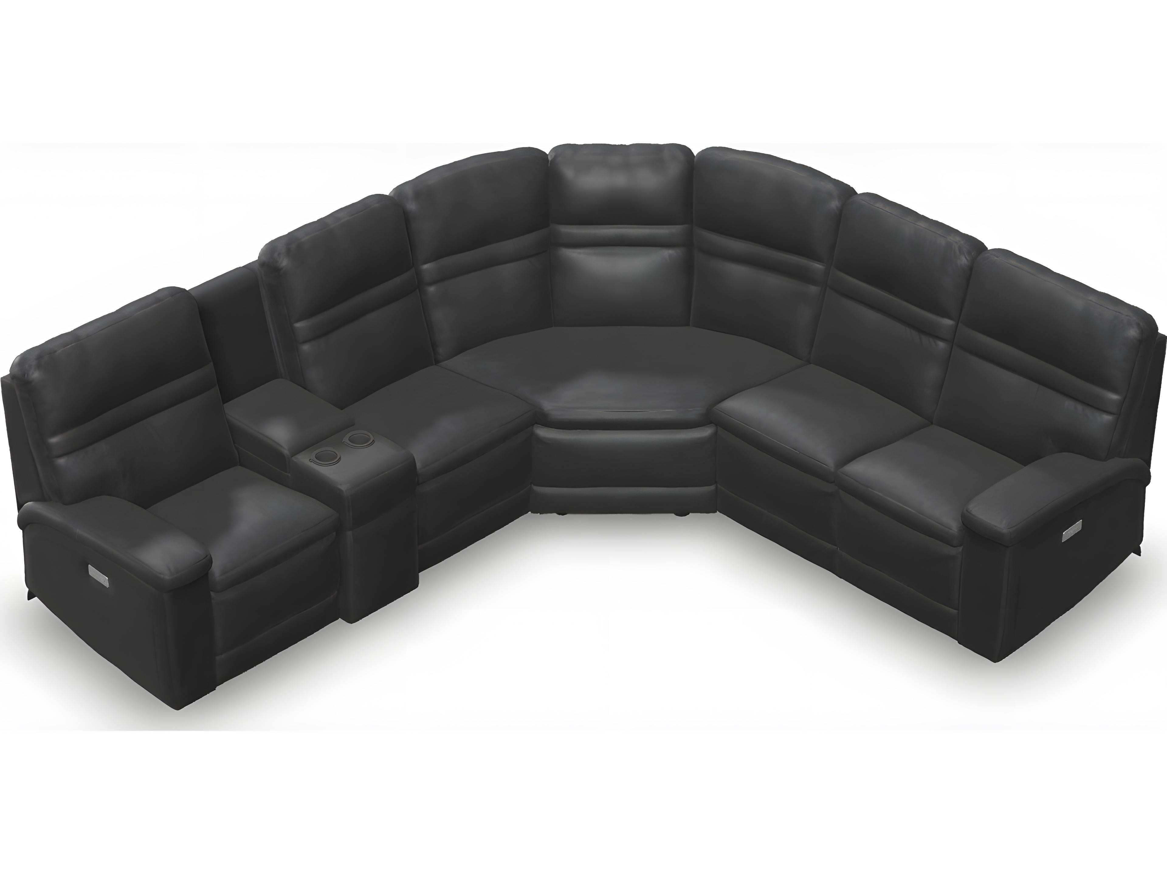 Palliser Leo Leather Upholstery Sectional Sofa