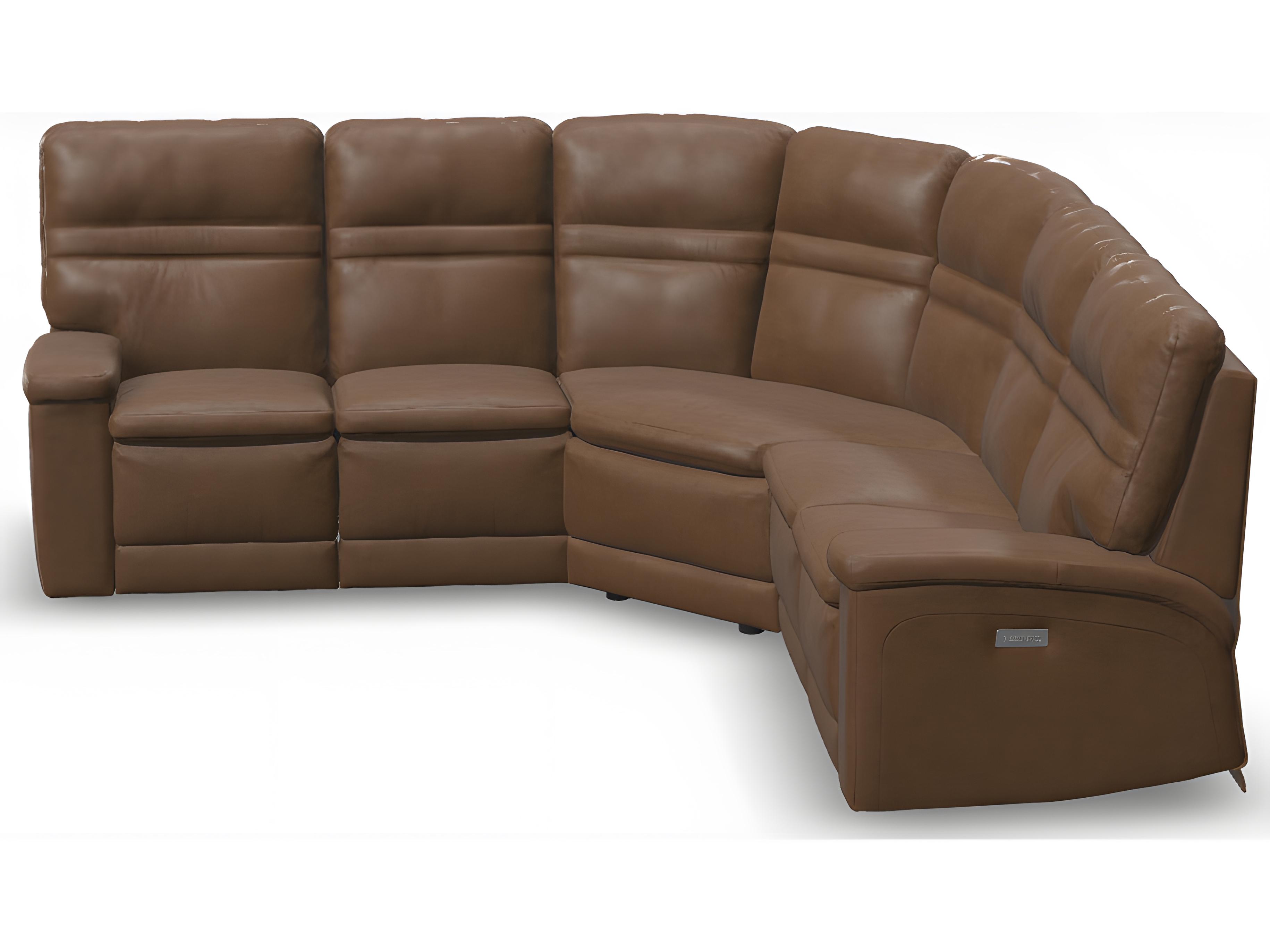 Palliser Leo Leather Upholstery Sectional Sofa