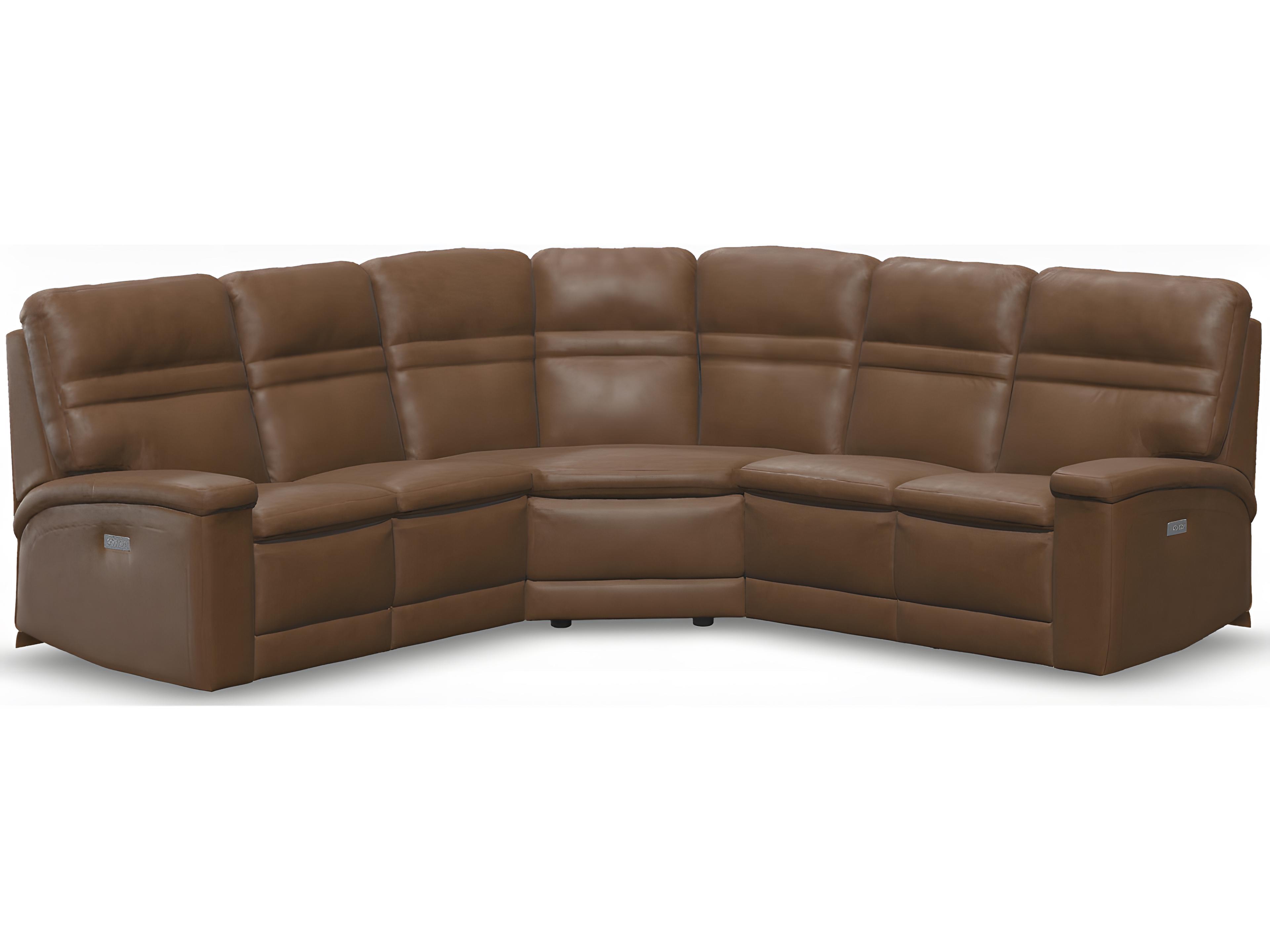 Palliser Leo Leather Upholstery Sectional Sofa