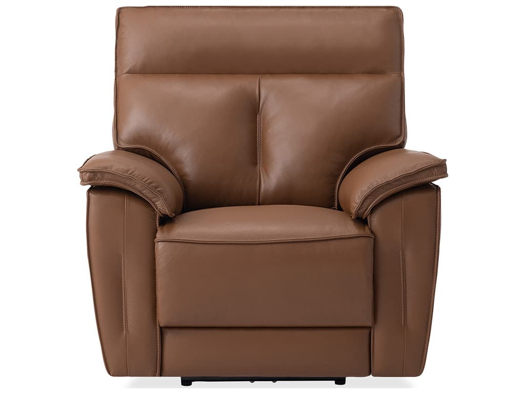 Palliser Oakley Leather Upholstery Power Recliner Wall Hugger with Power Headrest