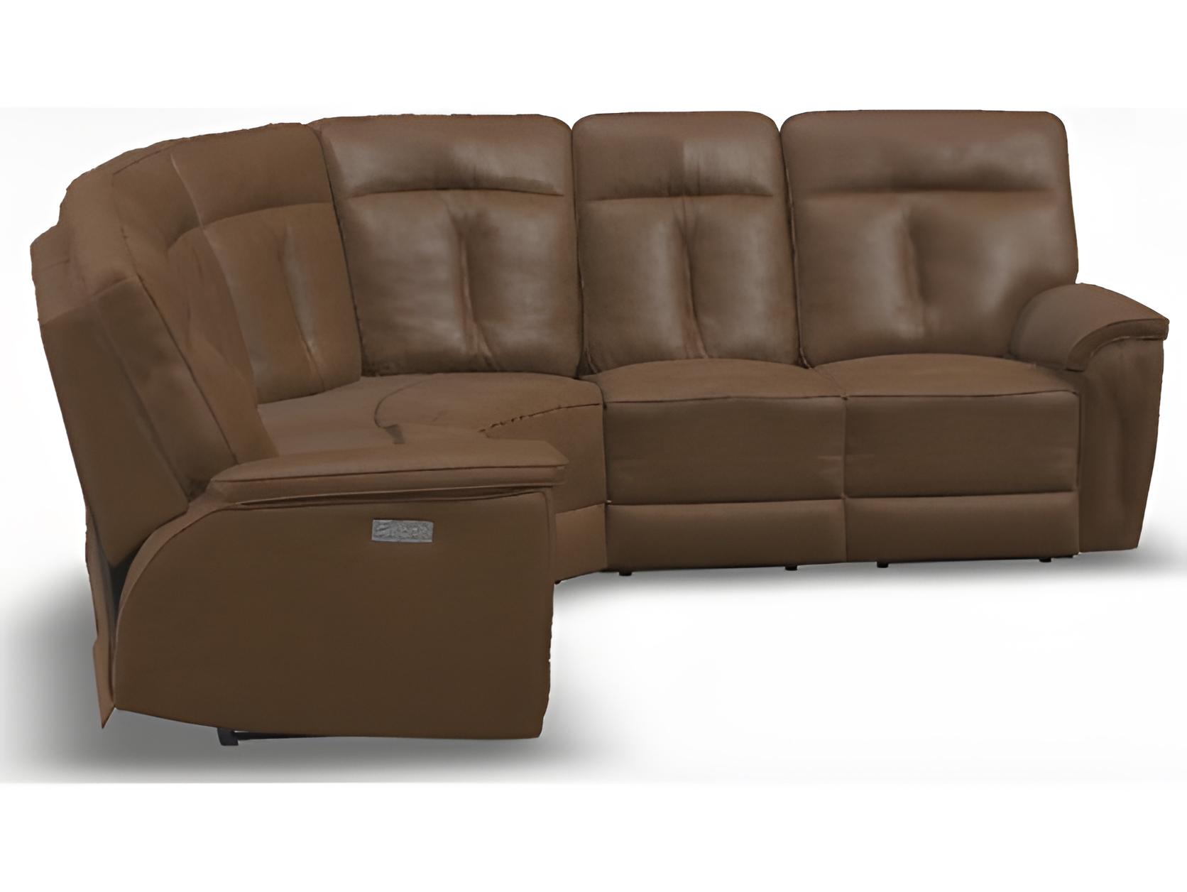 Palliser Oakley Leather Upholstery Sectional Sofa