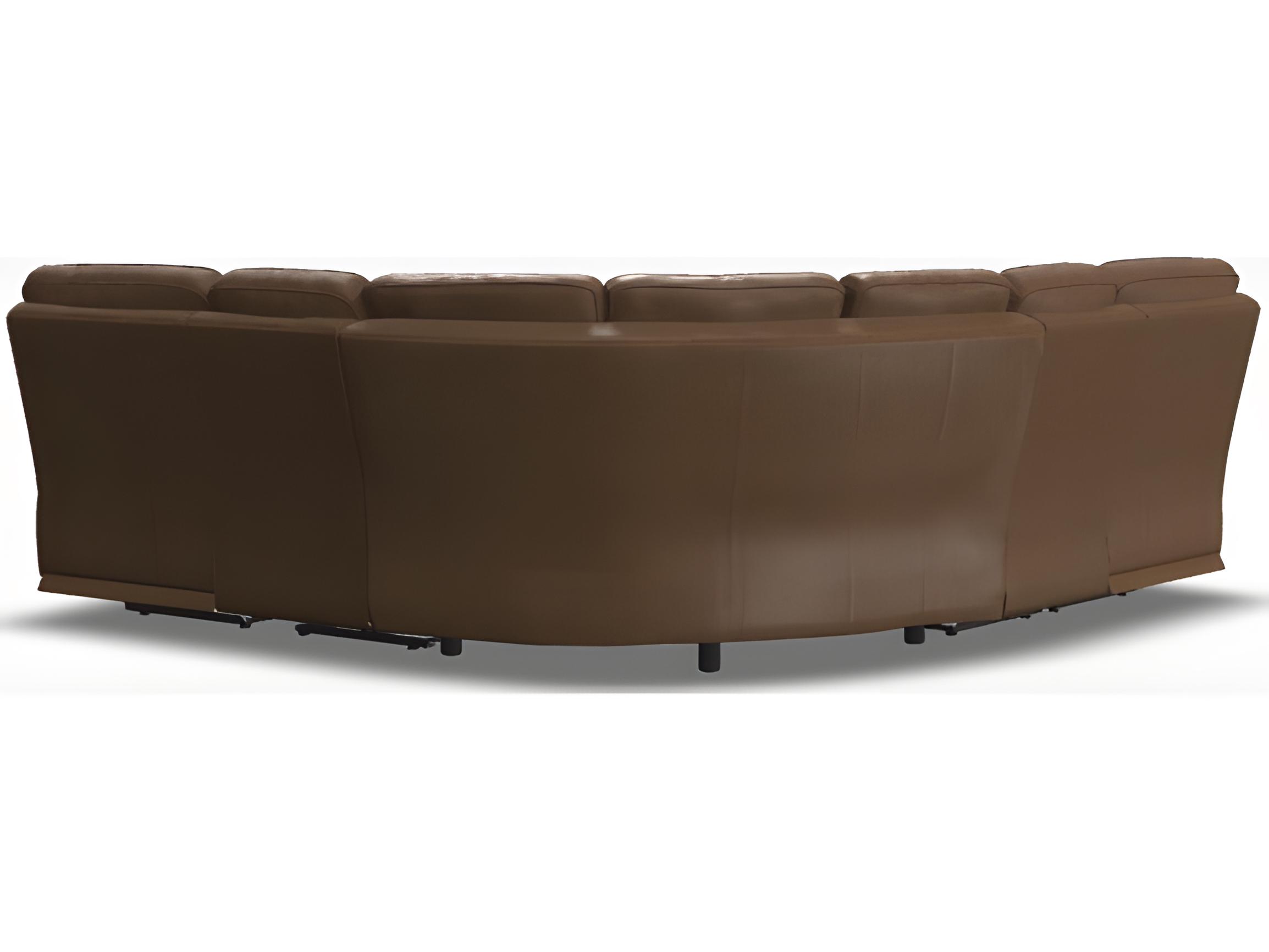 Palliser Oakley Leather Upholstery Sectional Sofa