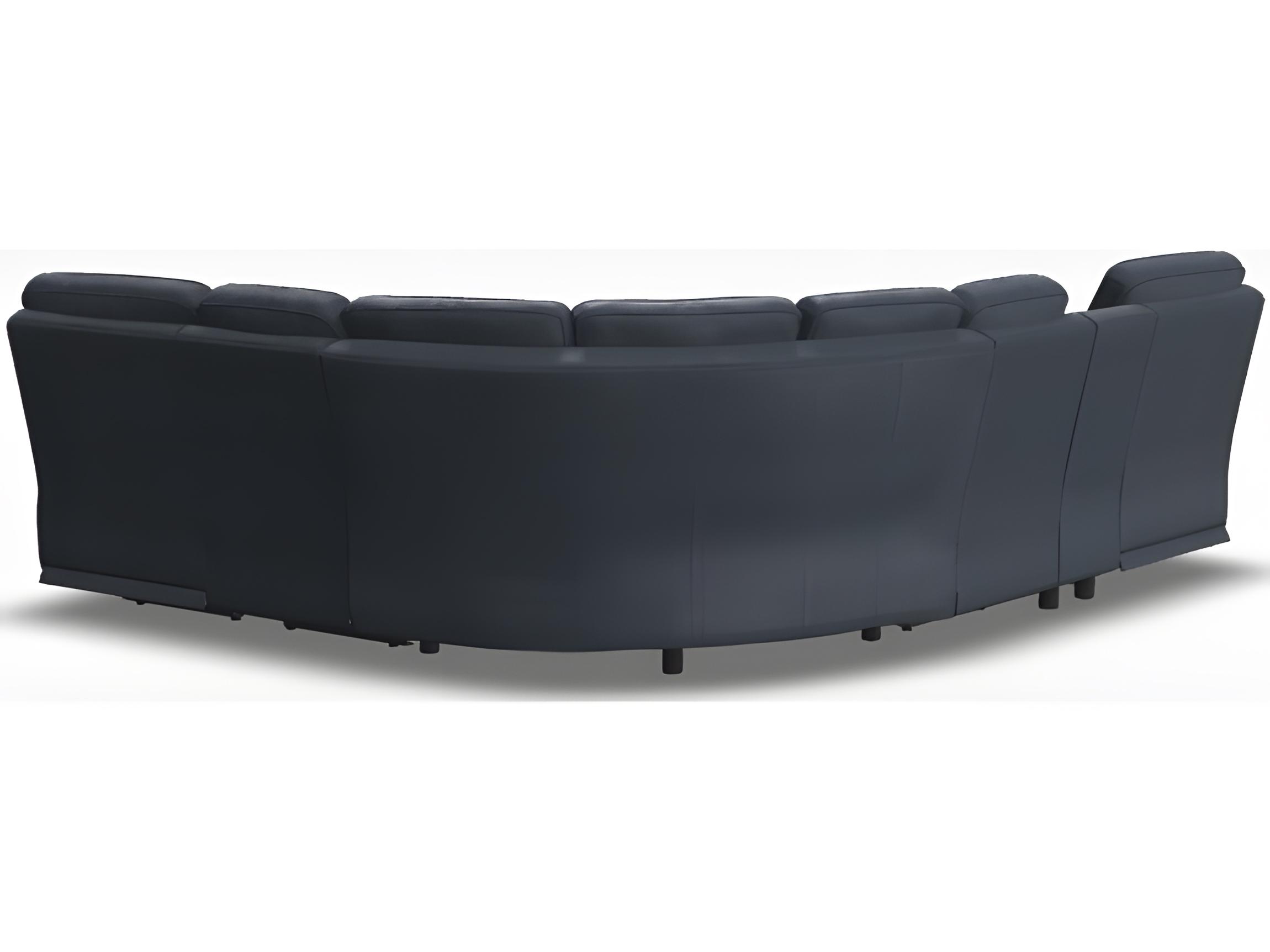 Palliser Oakley Leather Upholstery Sectional Sofa