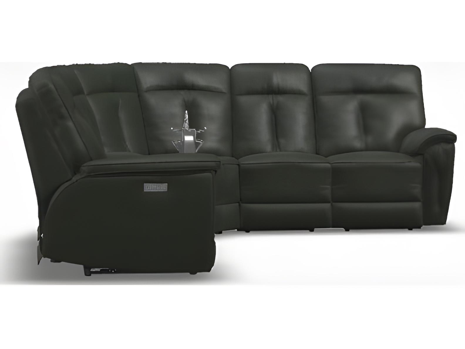 Palliser Oakley Leather Upholstery Sectional Sofa