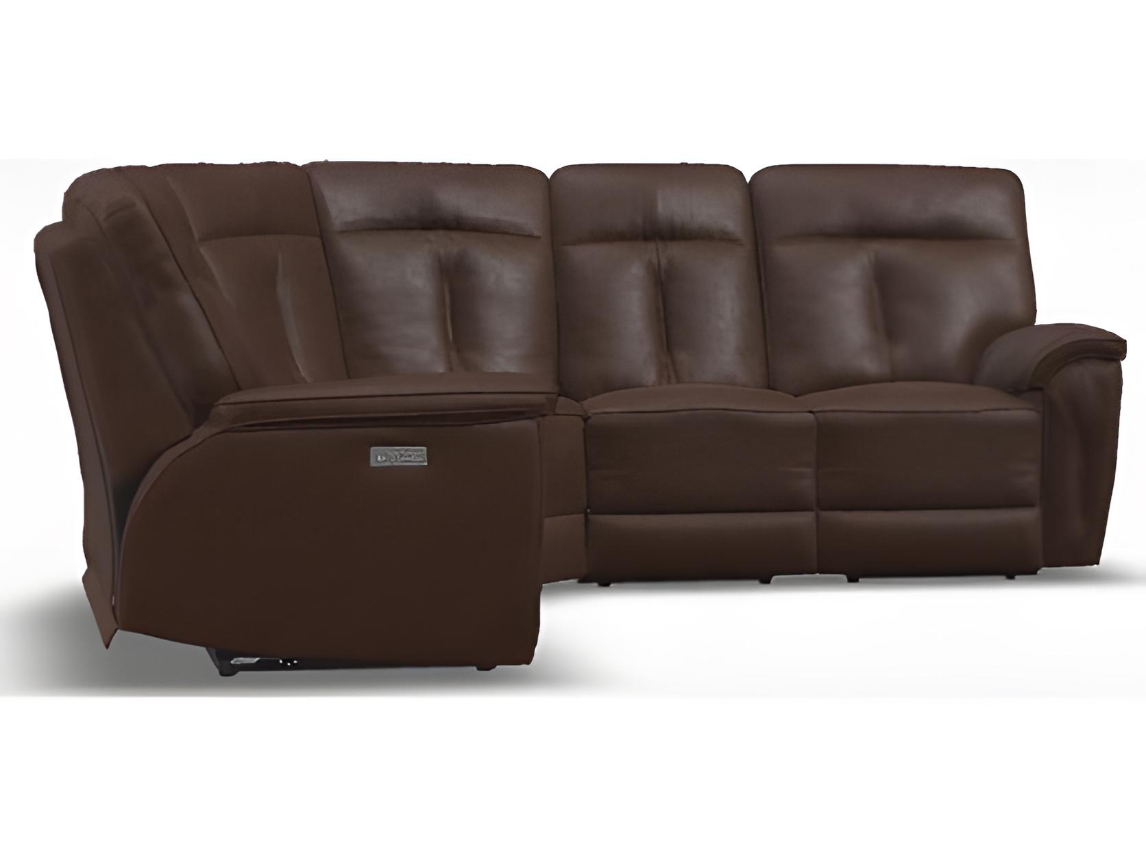 Palliser Oakley Leather Upholstery Sectional Sofa