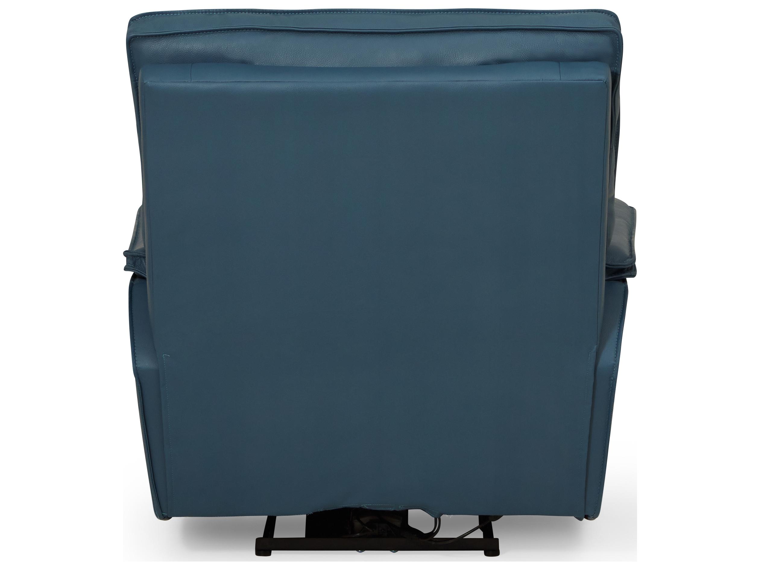 Palliser Oakley Leather Upholstery Power Recliner Wall Hugger with Headrest & Lumbar