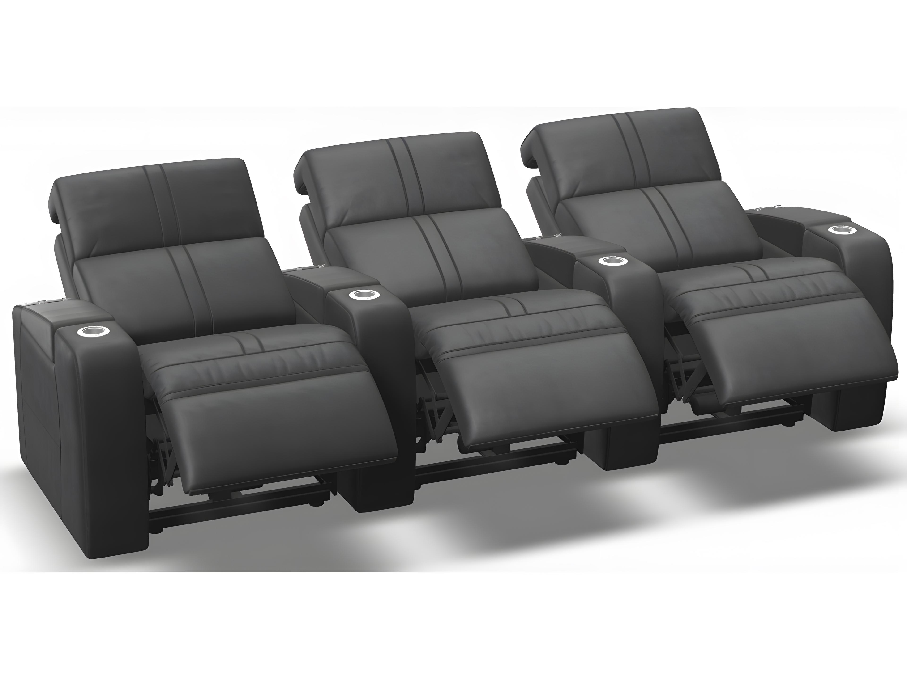 Palliser Flicks Leather Upholstery Sectional Sofa