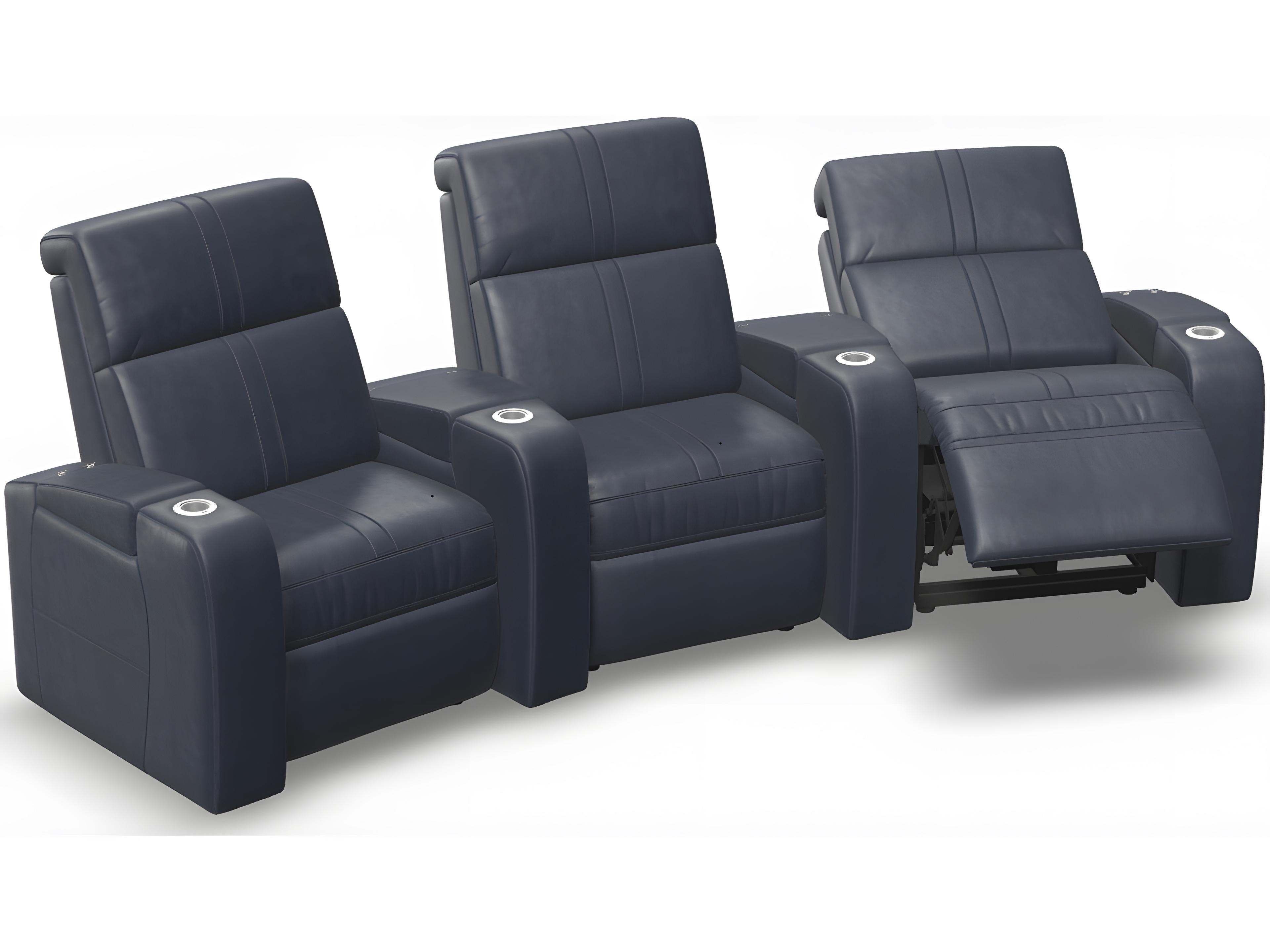 Palliser Flicks Leather Upholstery Sectional Sofa