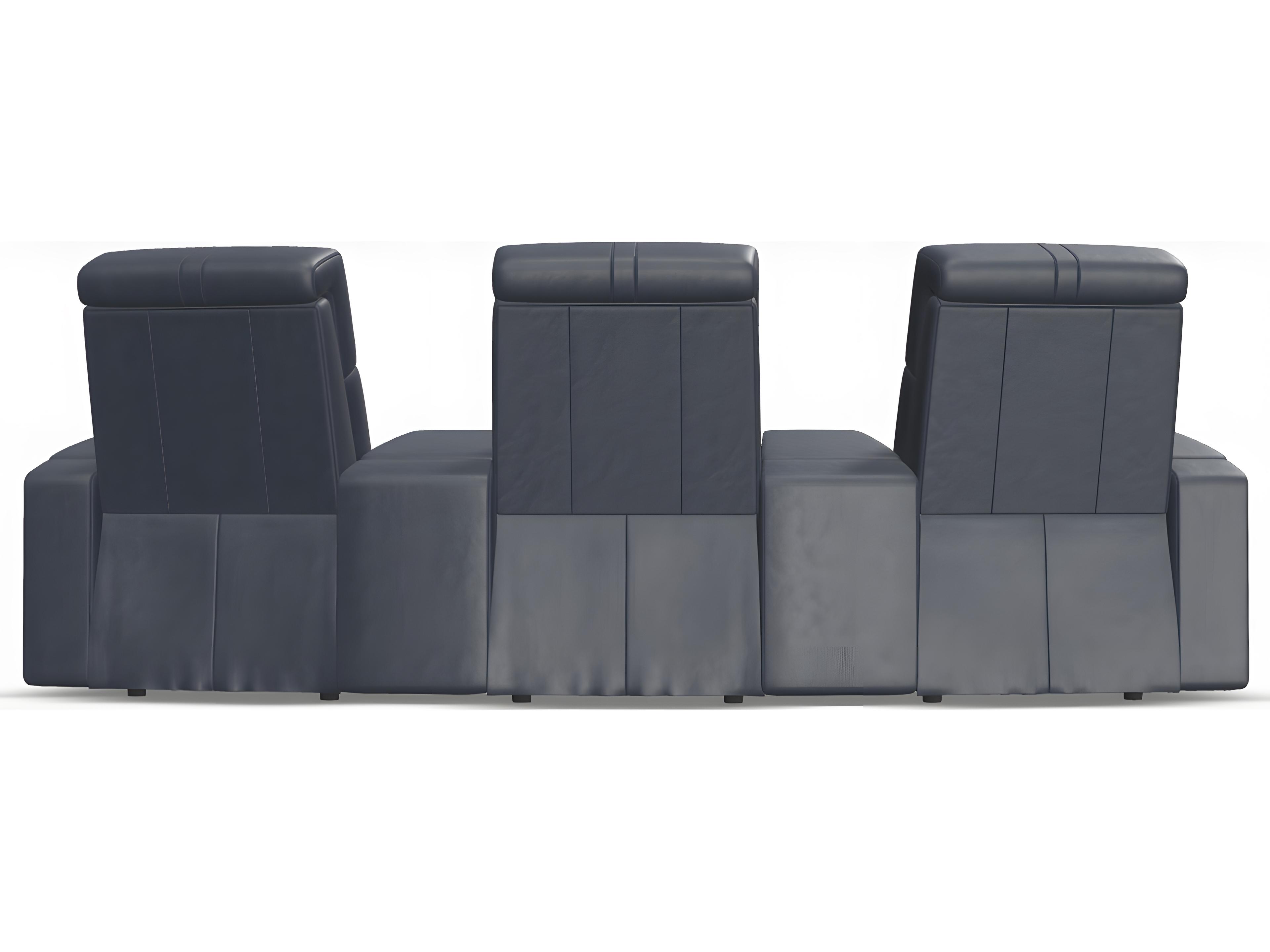 Palliser Flicks Leather Upholstery Sectional Sofa