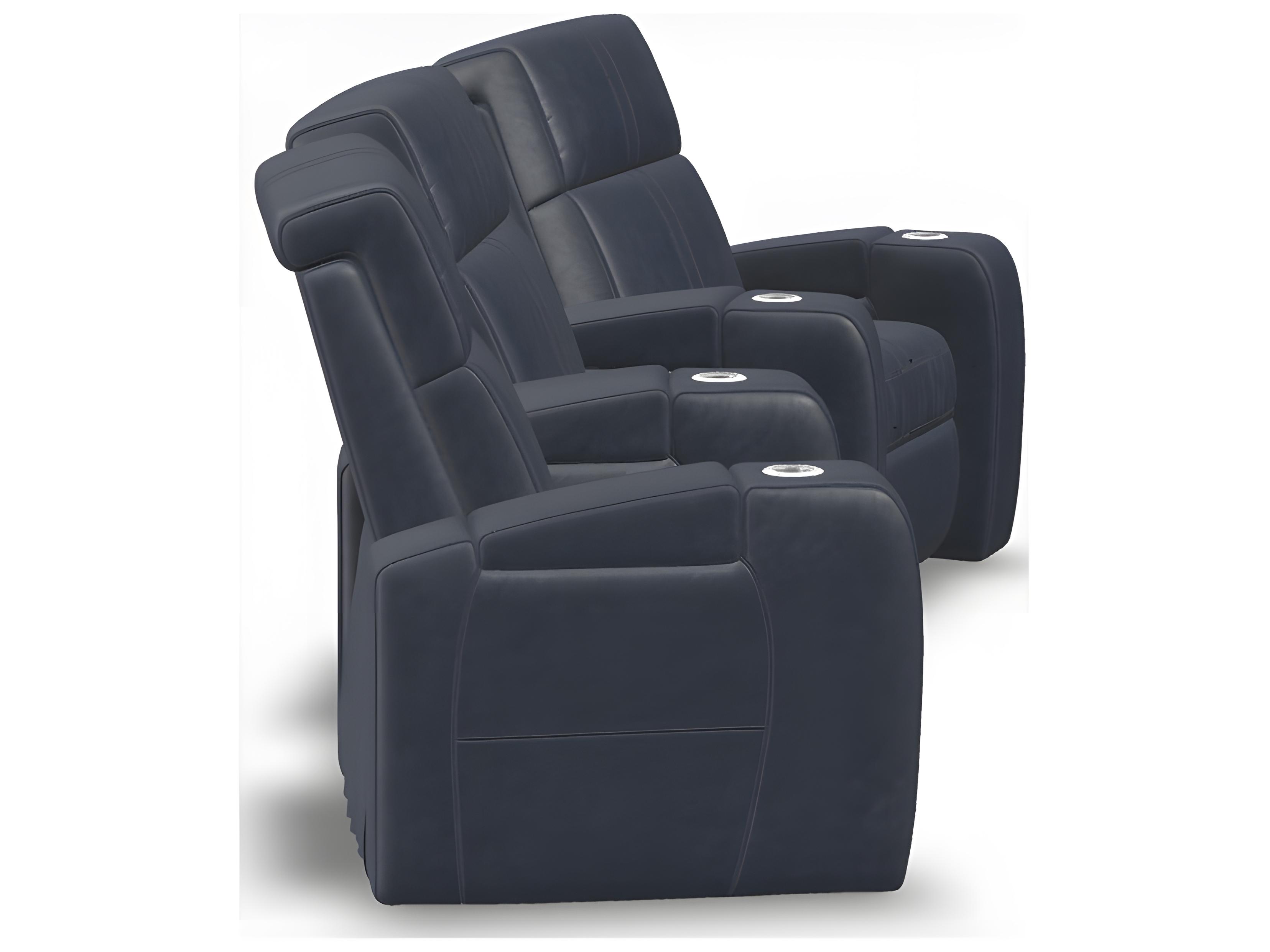 Palliser Flicks Leather Upholstery Sectional Sofa