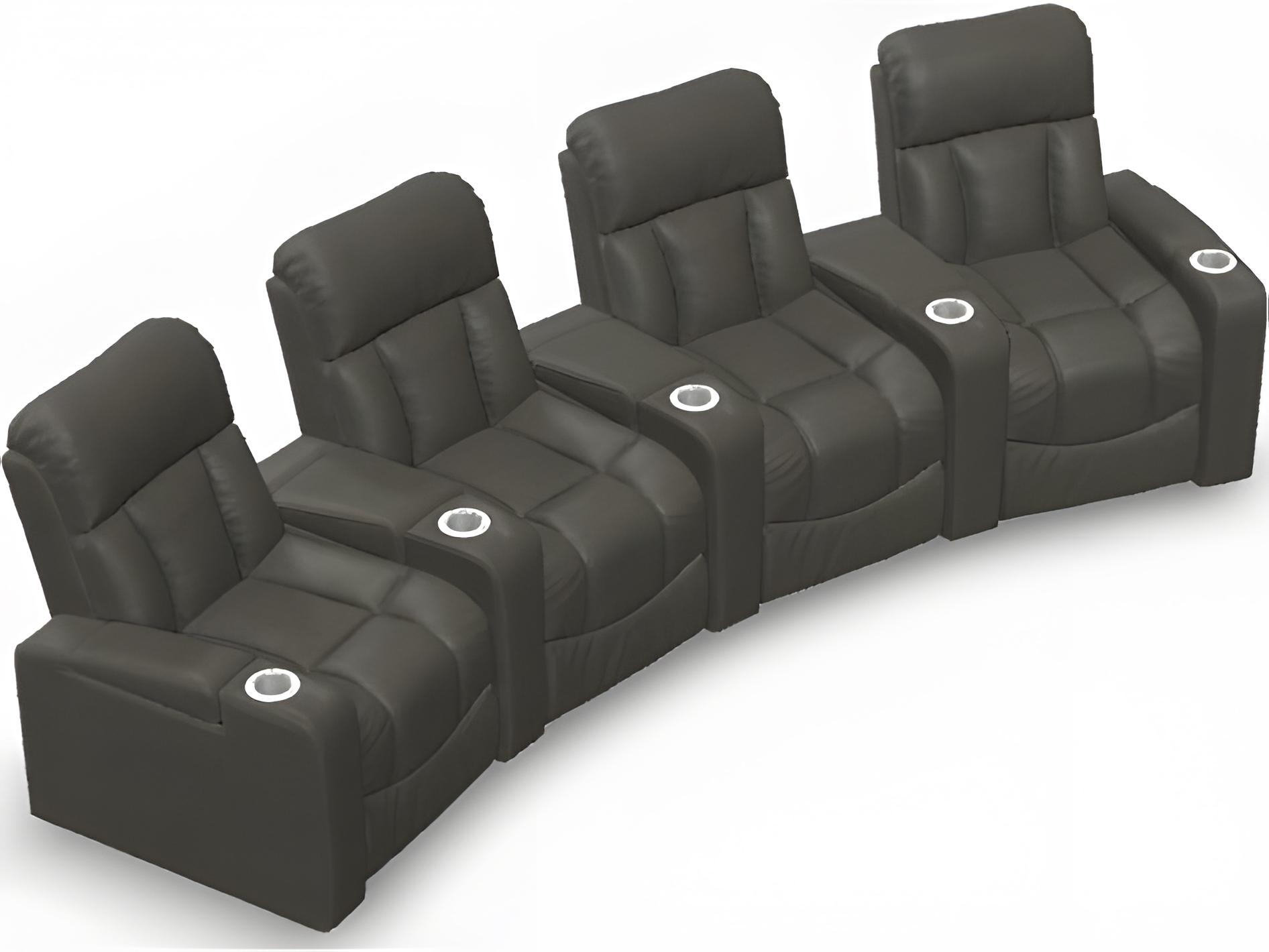 Palliser Paragon Leather Upholstery Sectional Sofa