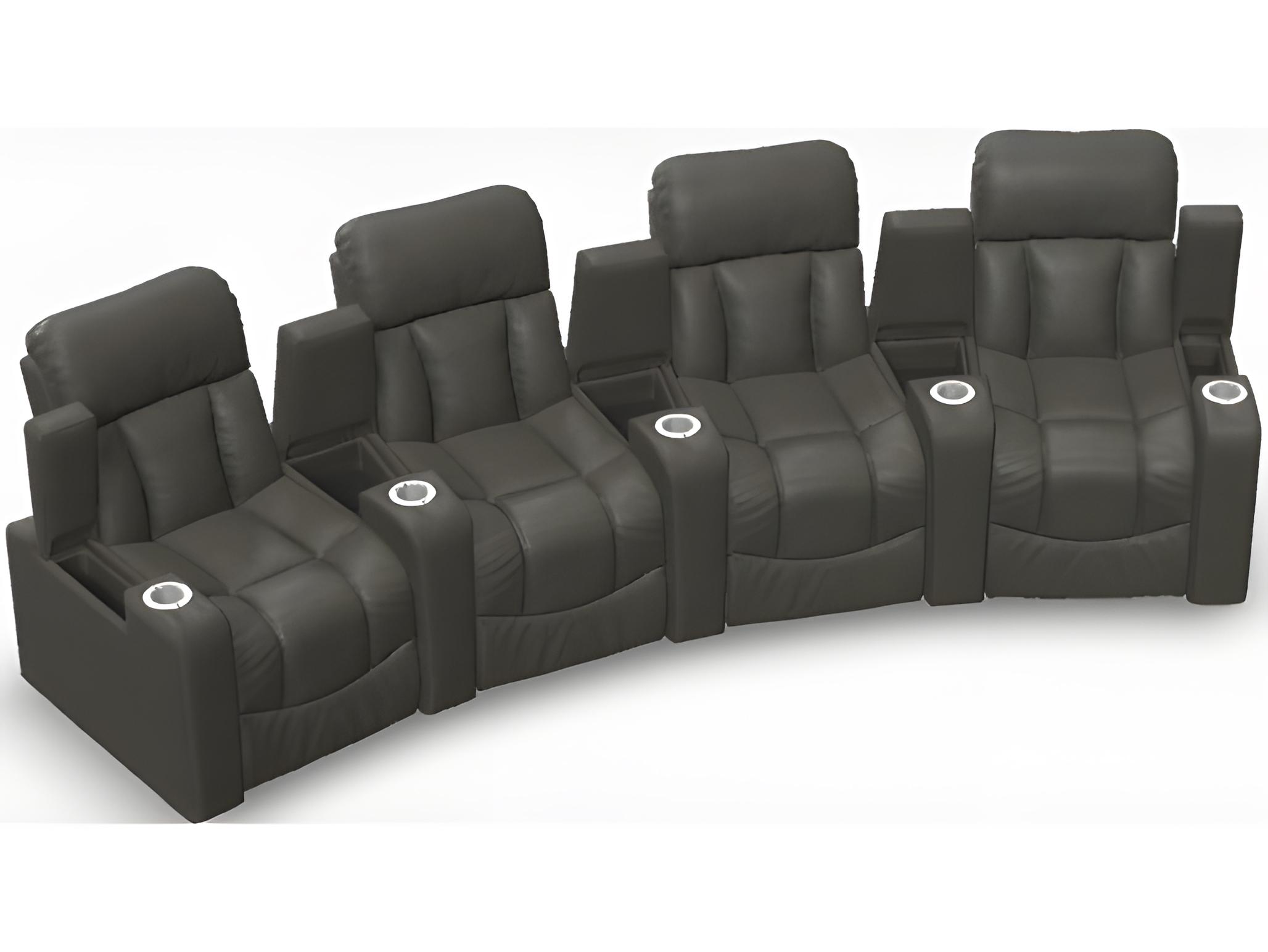 Palliser Paragon Leather Upholstery Sectional Sofa