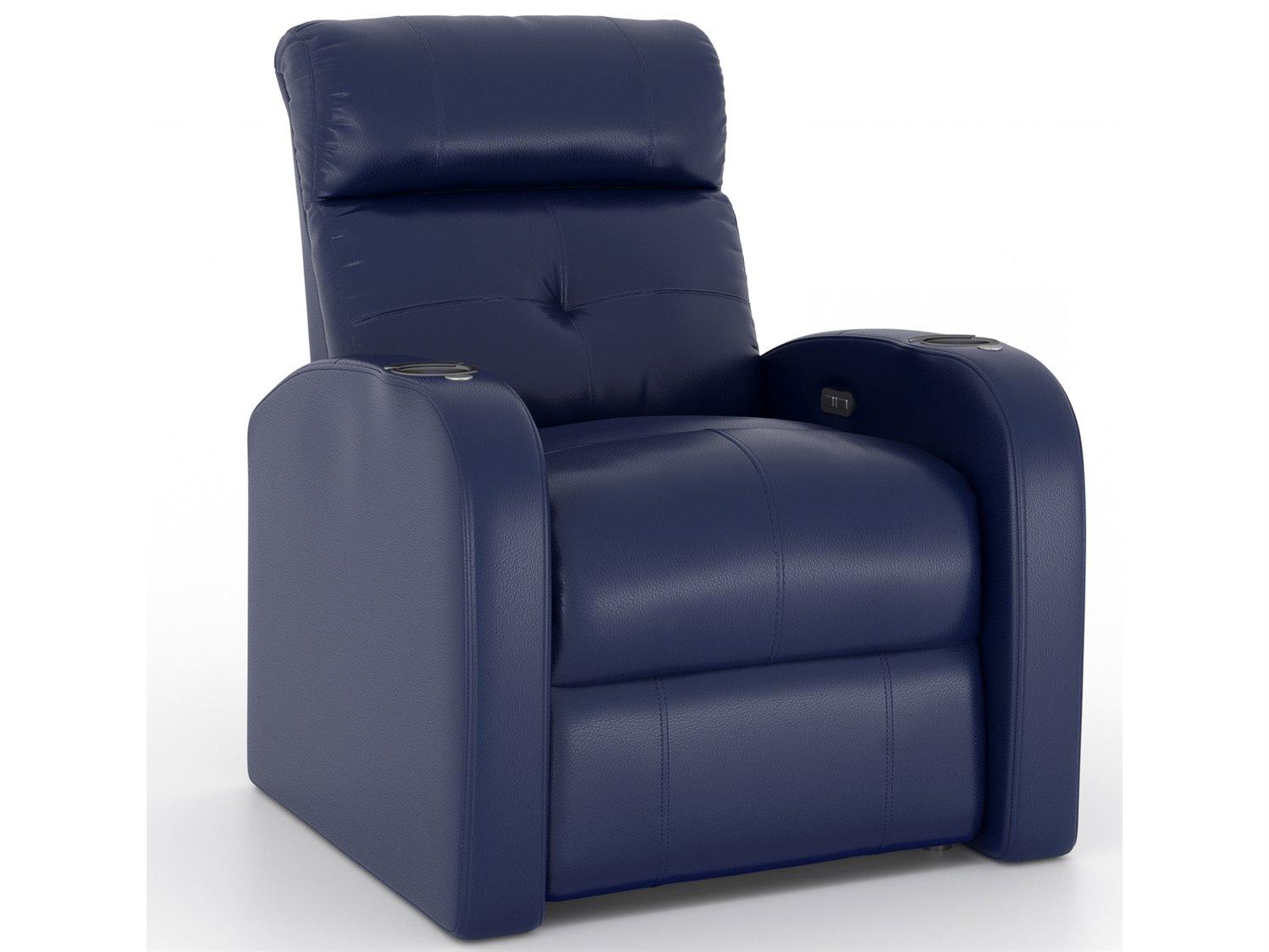 Palliser Audio Leather Upholstery Recliner Power with Power Headrest