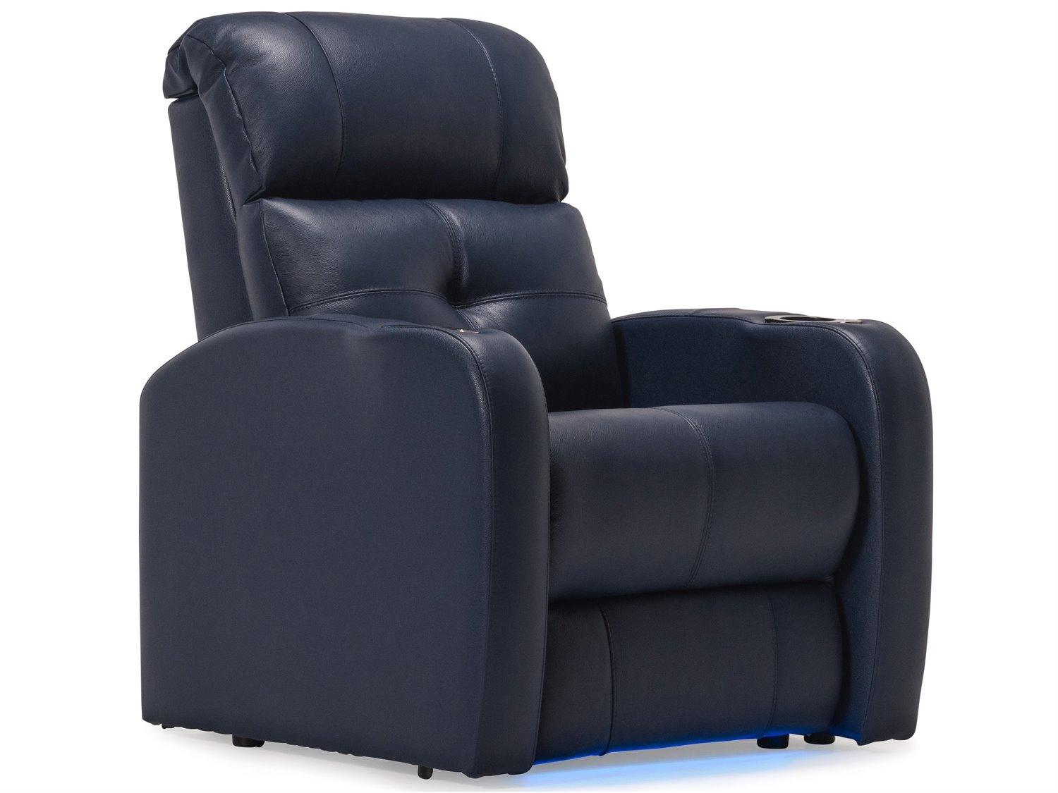 Palliser Audio Leather Upholstery Recliner Power with Power Headrest