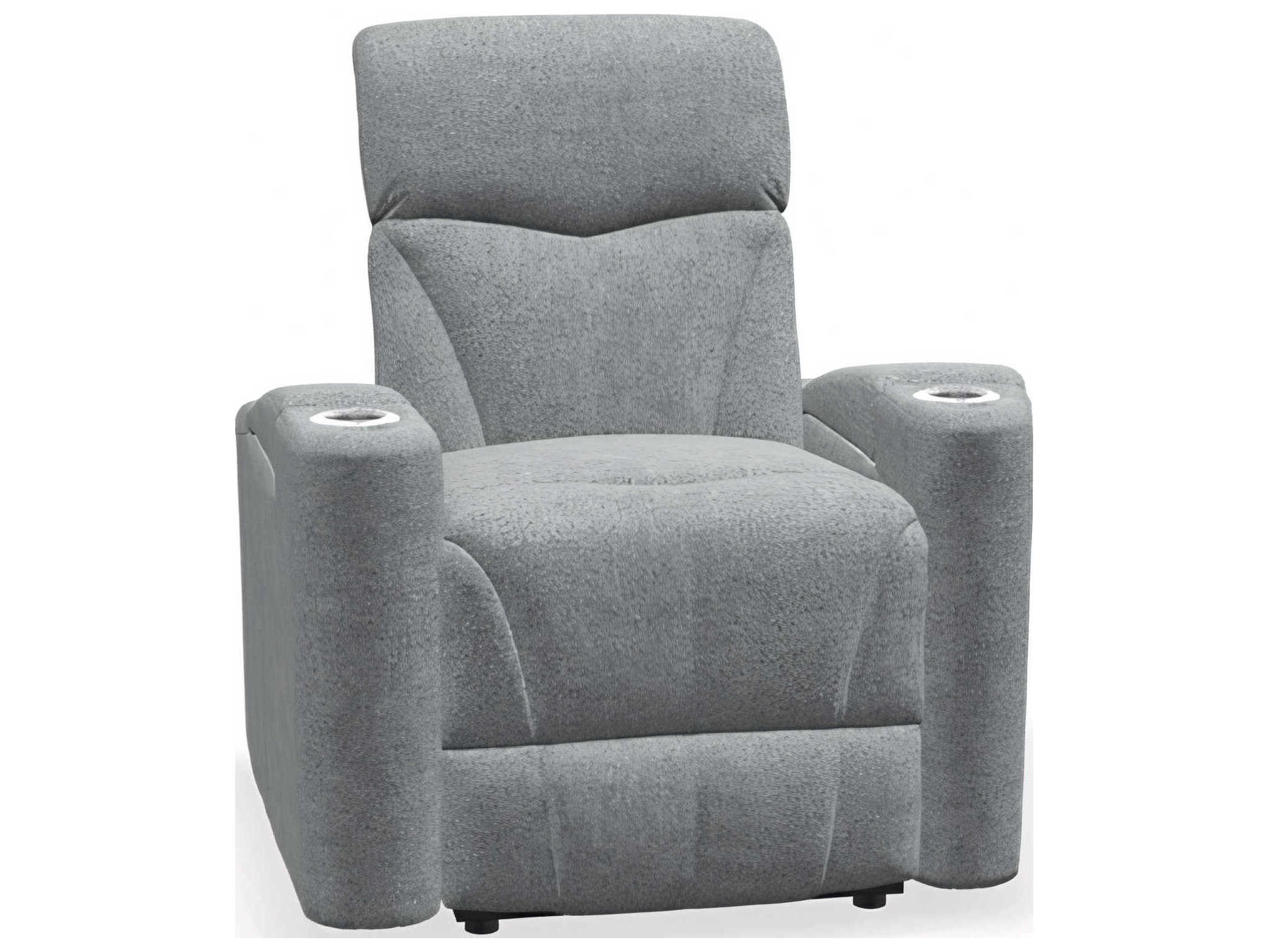 Palliser Audio LHF Power Recliner with RHF Wedge Arm